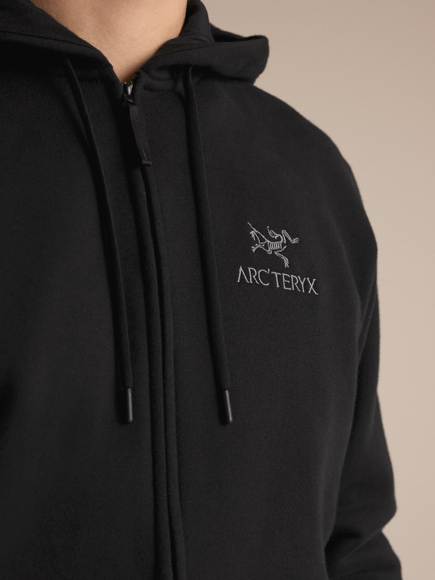 Emblem Fleece Full Zip Hoody Men's | Arc'teryx United States