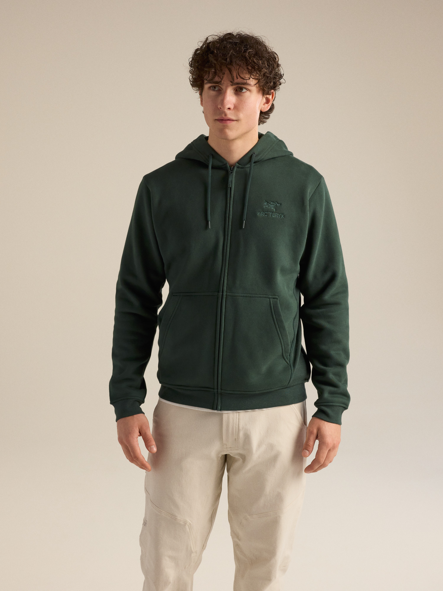 Emblem hettejakke i fleece Herre