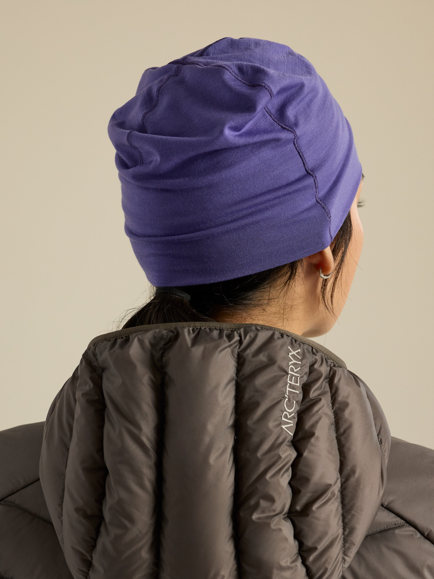 Головные уборы Arc'teryx Satoro Merino Toque, цвет: Blurple / Violectric — фото 6