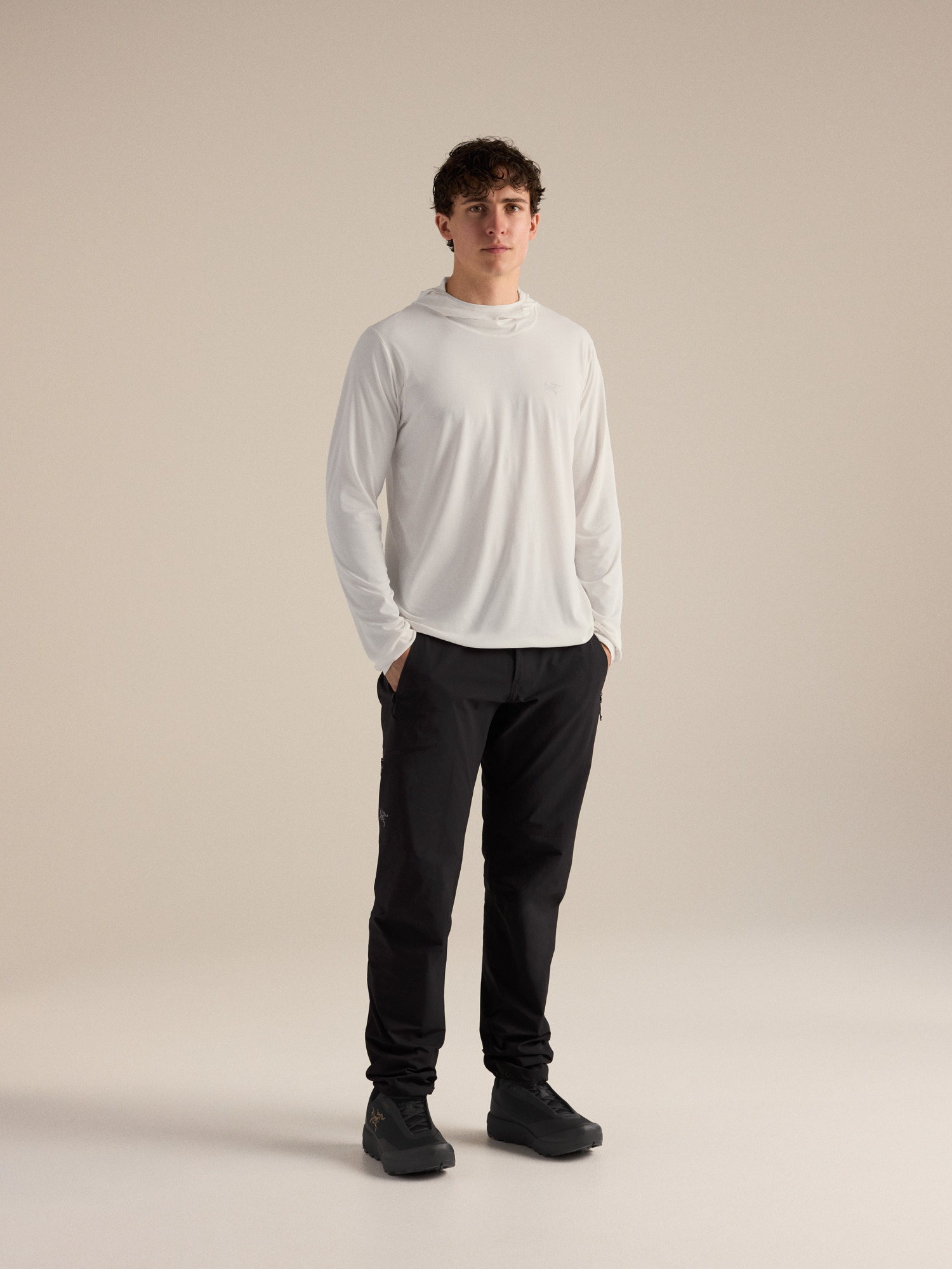 Мужские худи Arc'teryx Cormac Hoody, цвет: Шёлковый — фото 2