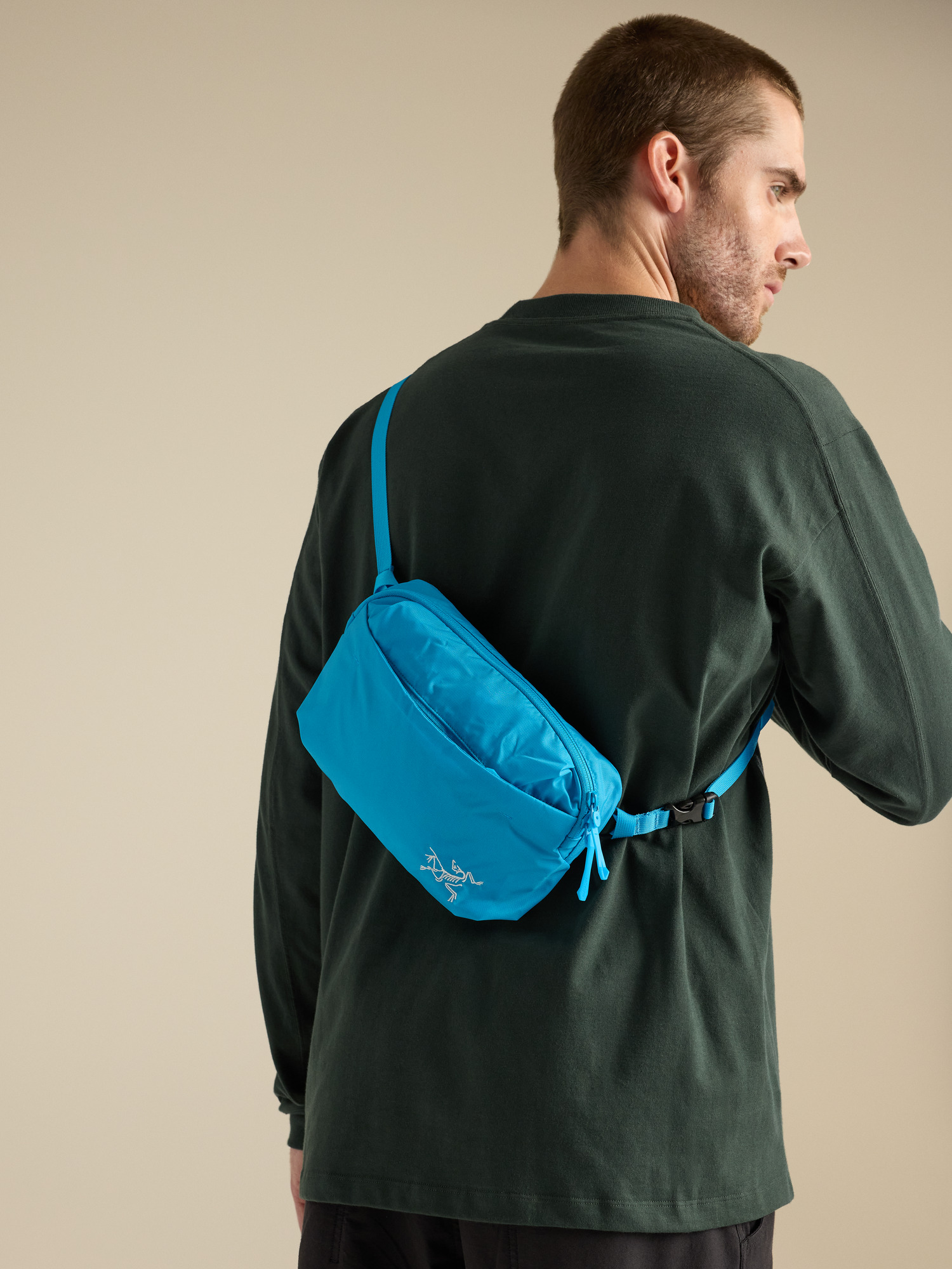 Сумка Arc'teryx Heliad Crossbody, цвет: Aquaculture — фото 9