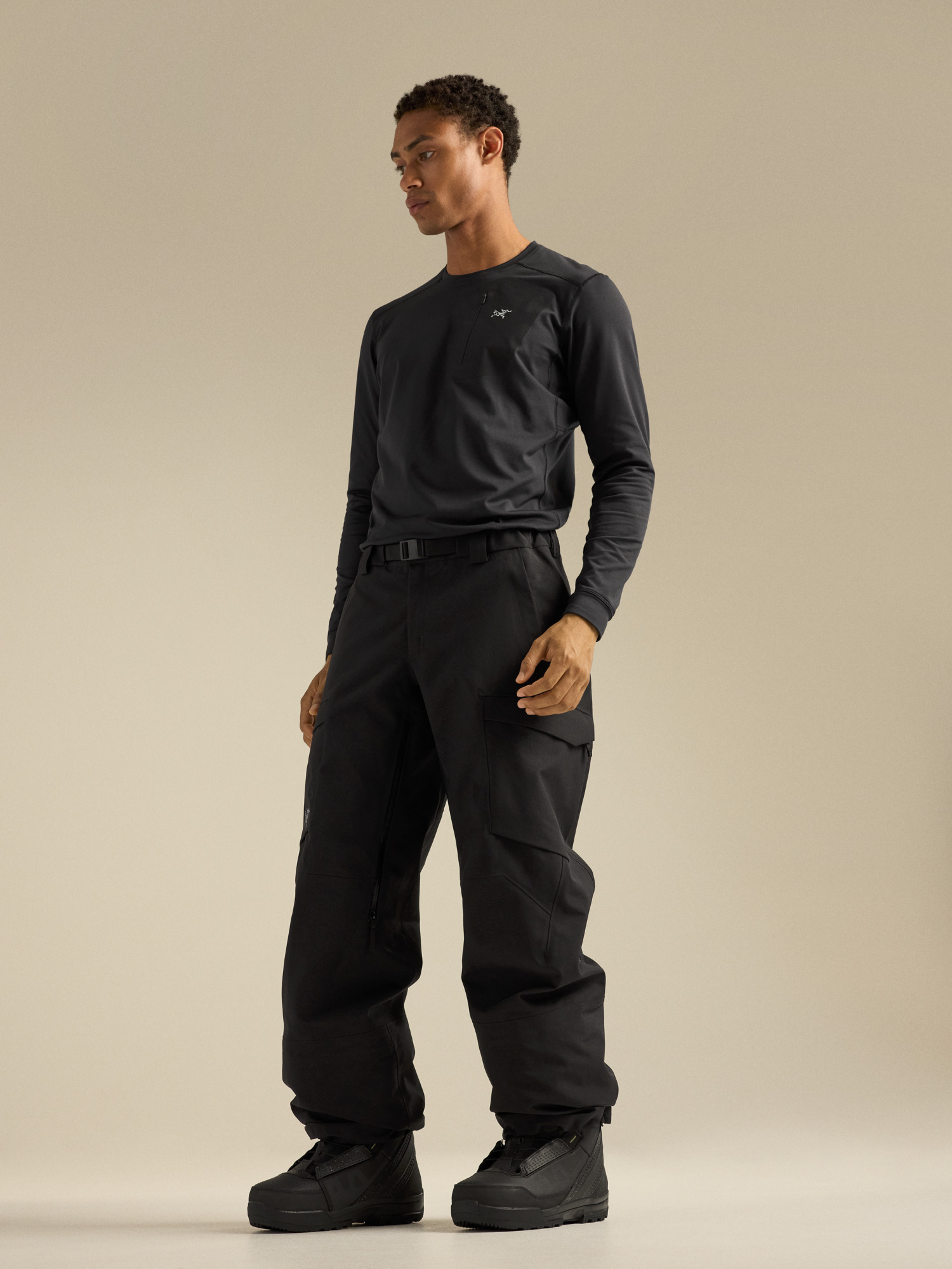 Мужские брюки Arc'teryx Strato, цвет: Чёрный — фото 8