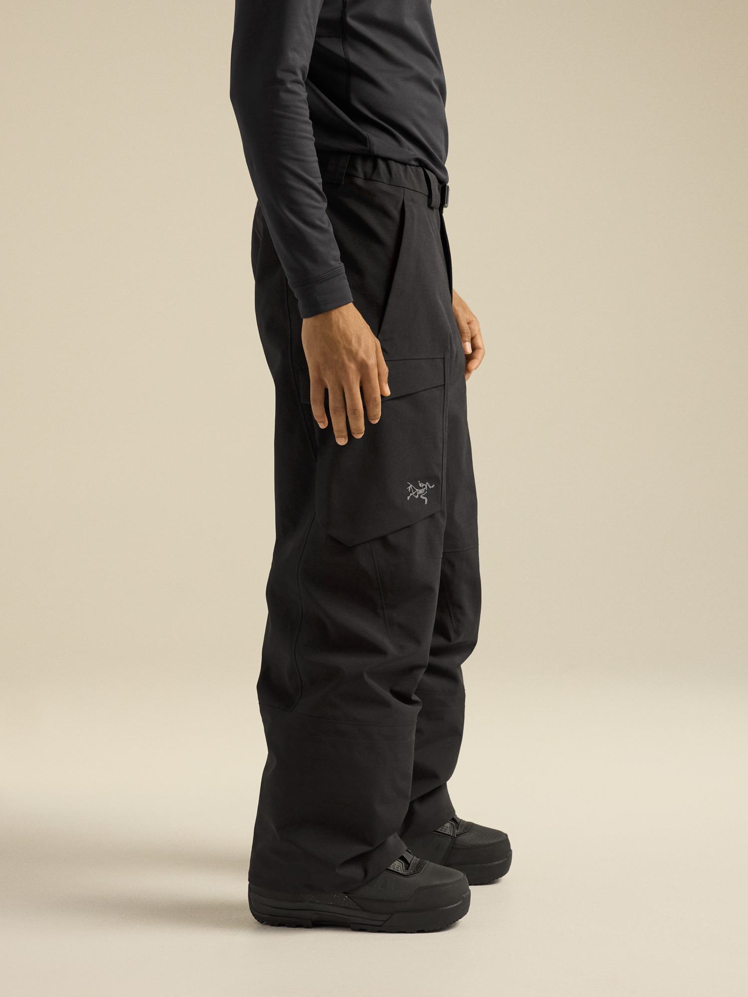 Мужские брюки Arc'teryx Strato, цвет: Чёрный — фото 6