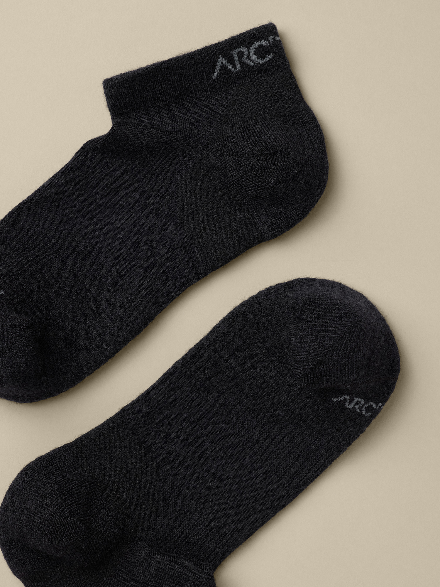 Носки, низкие, шерсть мериноса — Arc'teryx, цвет: Чёрный — фото 5
