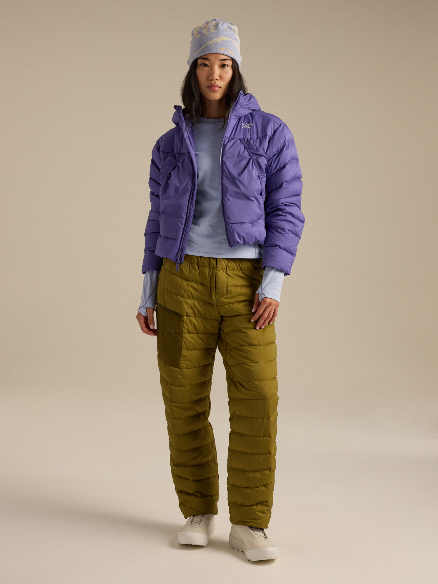 Veste courte Omineca Femme Blurple
