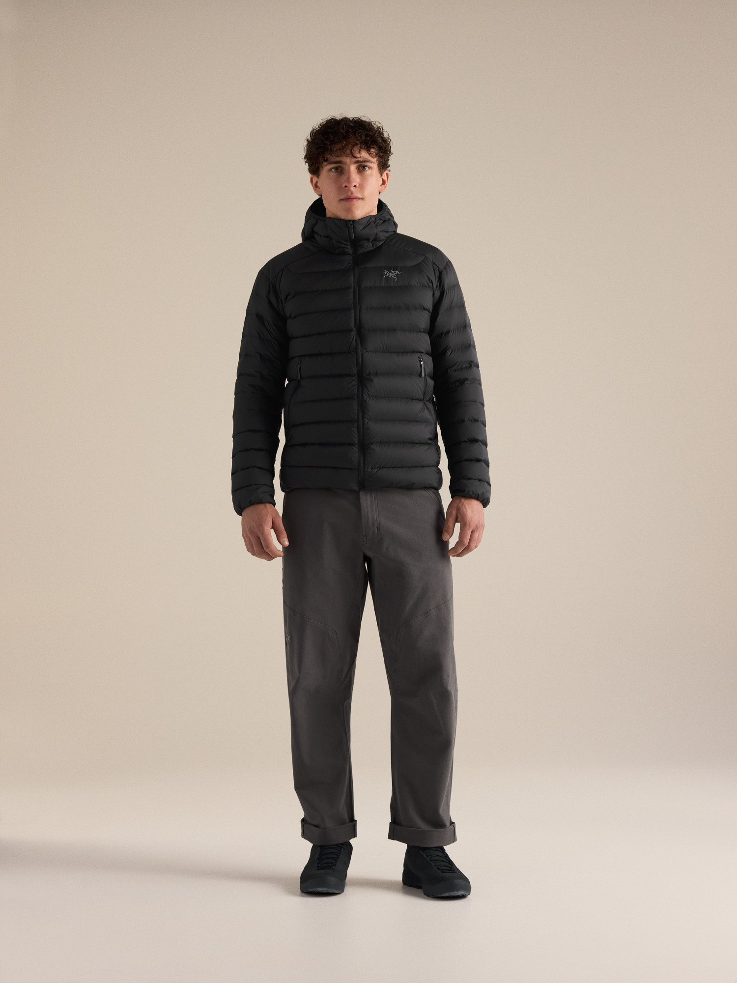 Мужские куртки Arc'teryx Cerium Hoody, цвет: Чёрный — фото 7