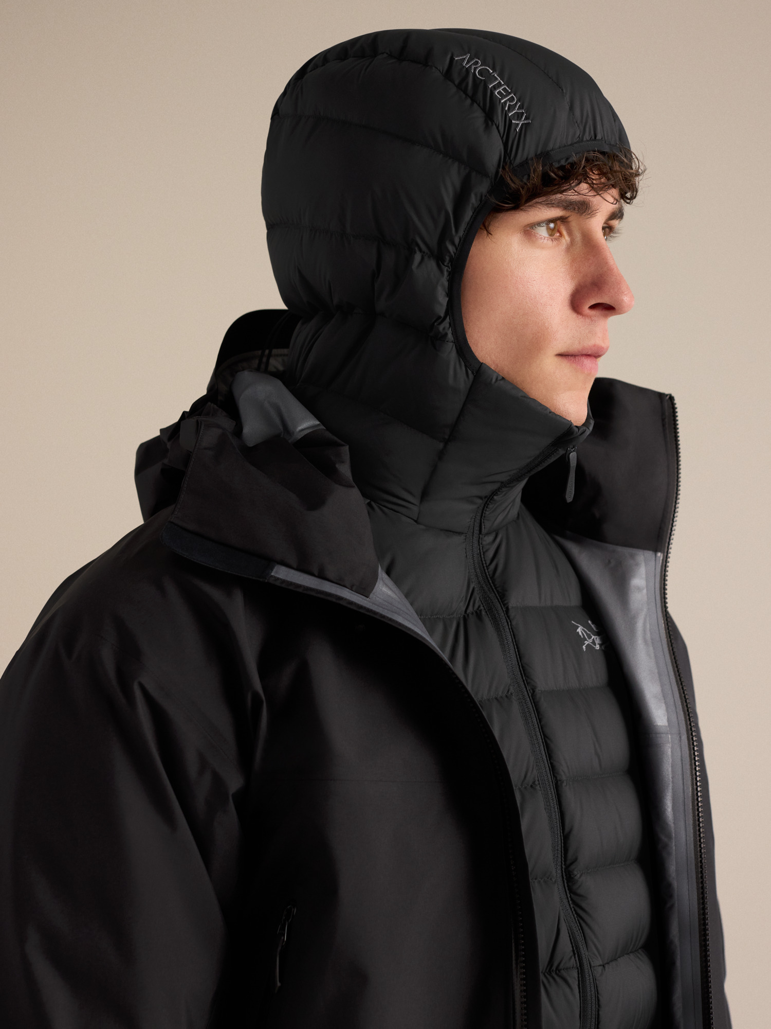 Мужские куртки Arc'teryx Cerium Hoody, цвет: Чёрный — фото 5