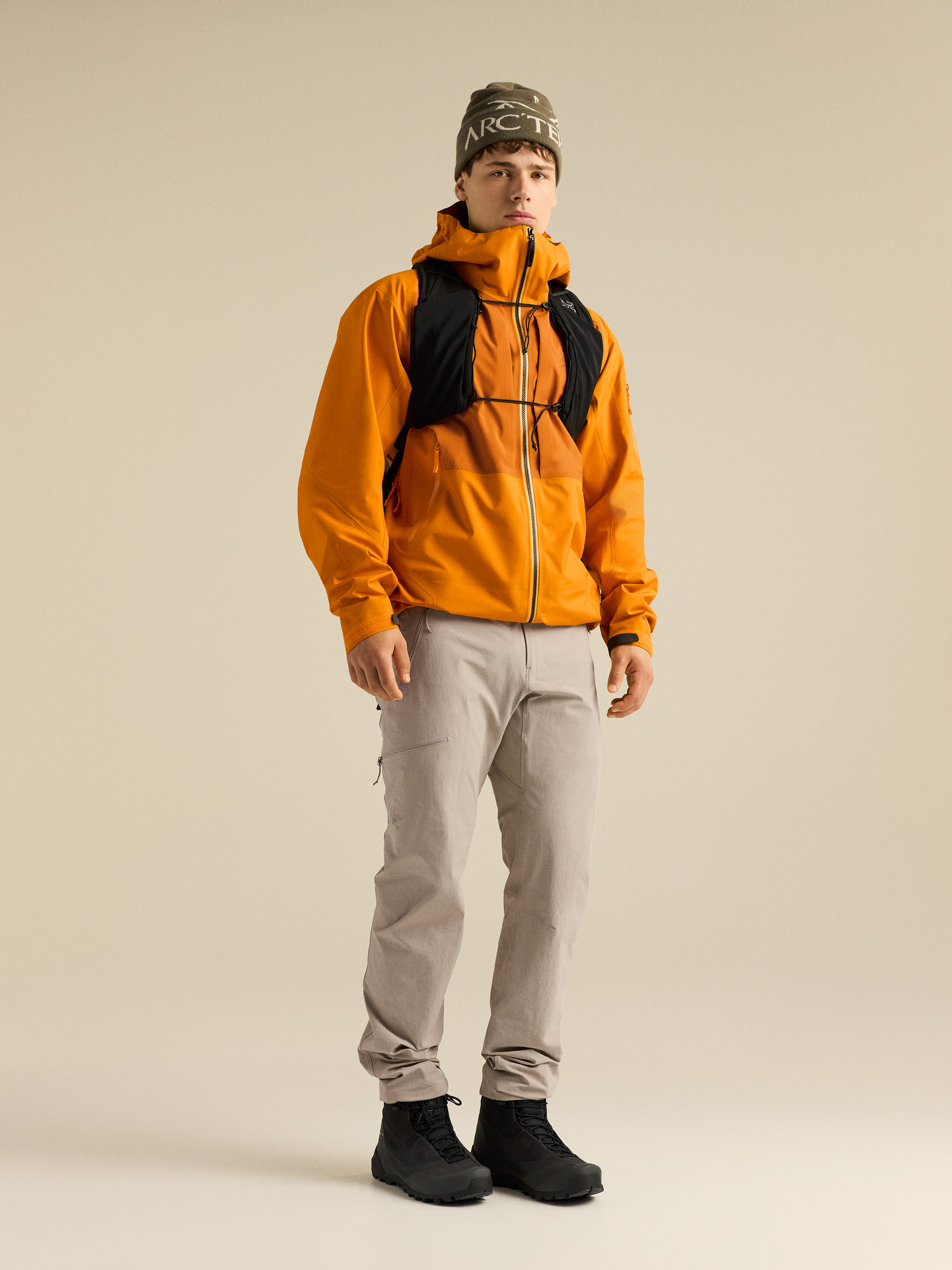 Мужская куртка Arc'teryx Sperro SV - 0, цвет: Blaze / Dk Blaze — фото 8