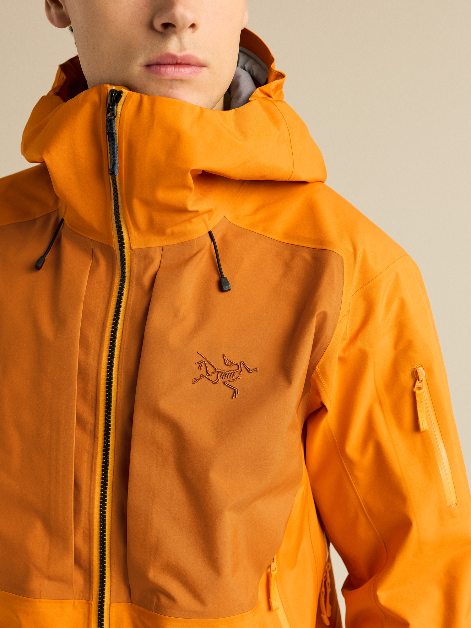 Мужская куртка Arc'teryx Sperro SV - 0, цвет: Blaze / Dk Blaze — фото 7