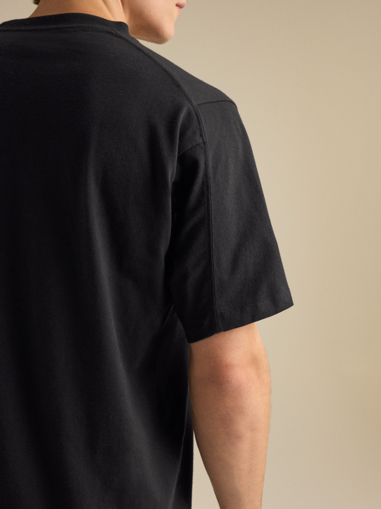 Kragg Cotton Emblem Crew Neck Shirt SS