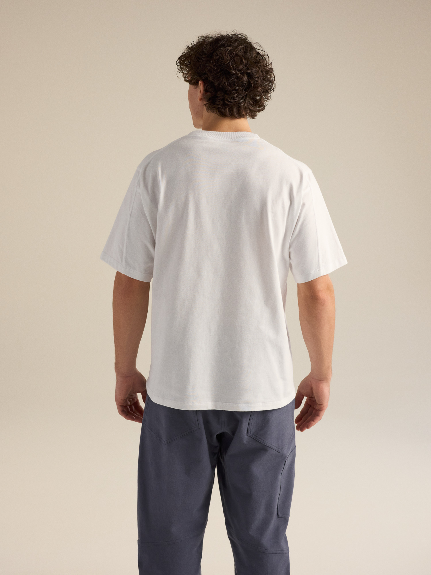 Kragg Cotton Emblem Crew Neck Shirt SS Men's | Arc'teryx United States