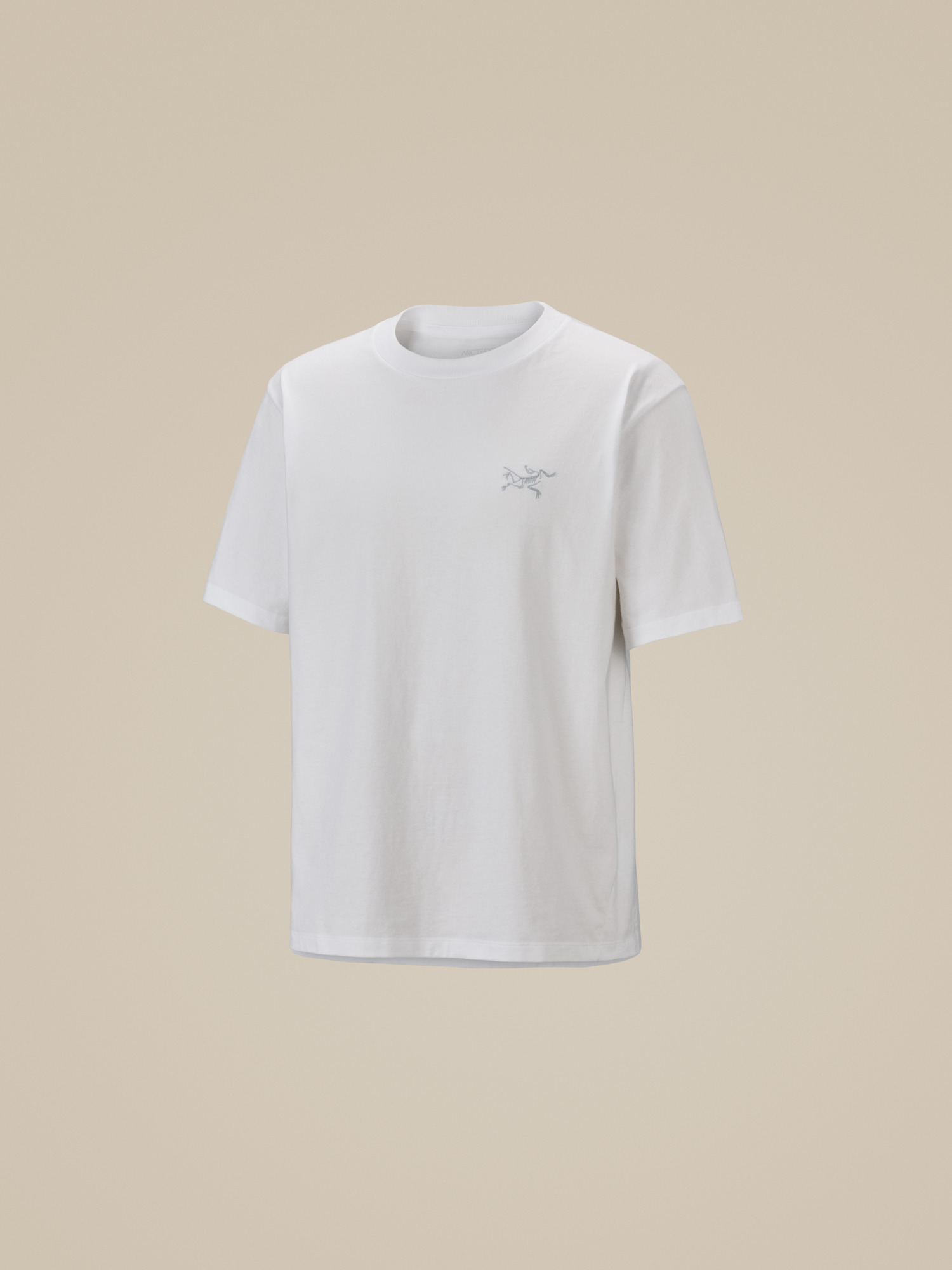Kragg Cotton Emblem Crew Neck Shirt SS Men's | Arc'teryx United States