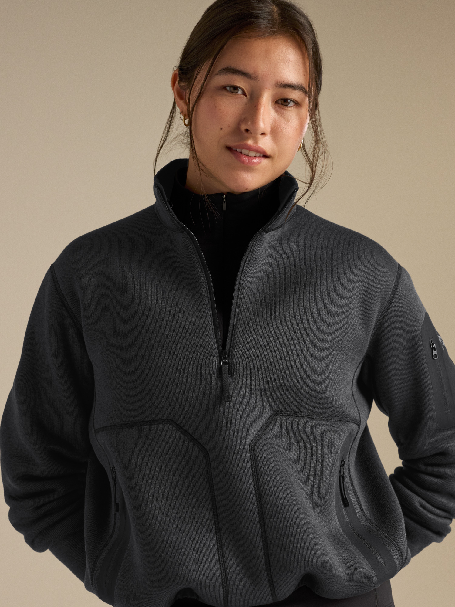 Covert 1/2 Zip Neck