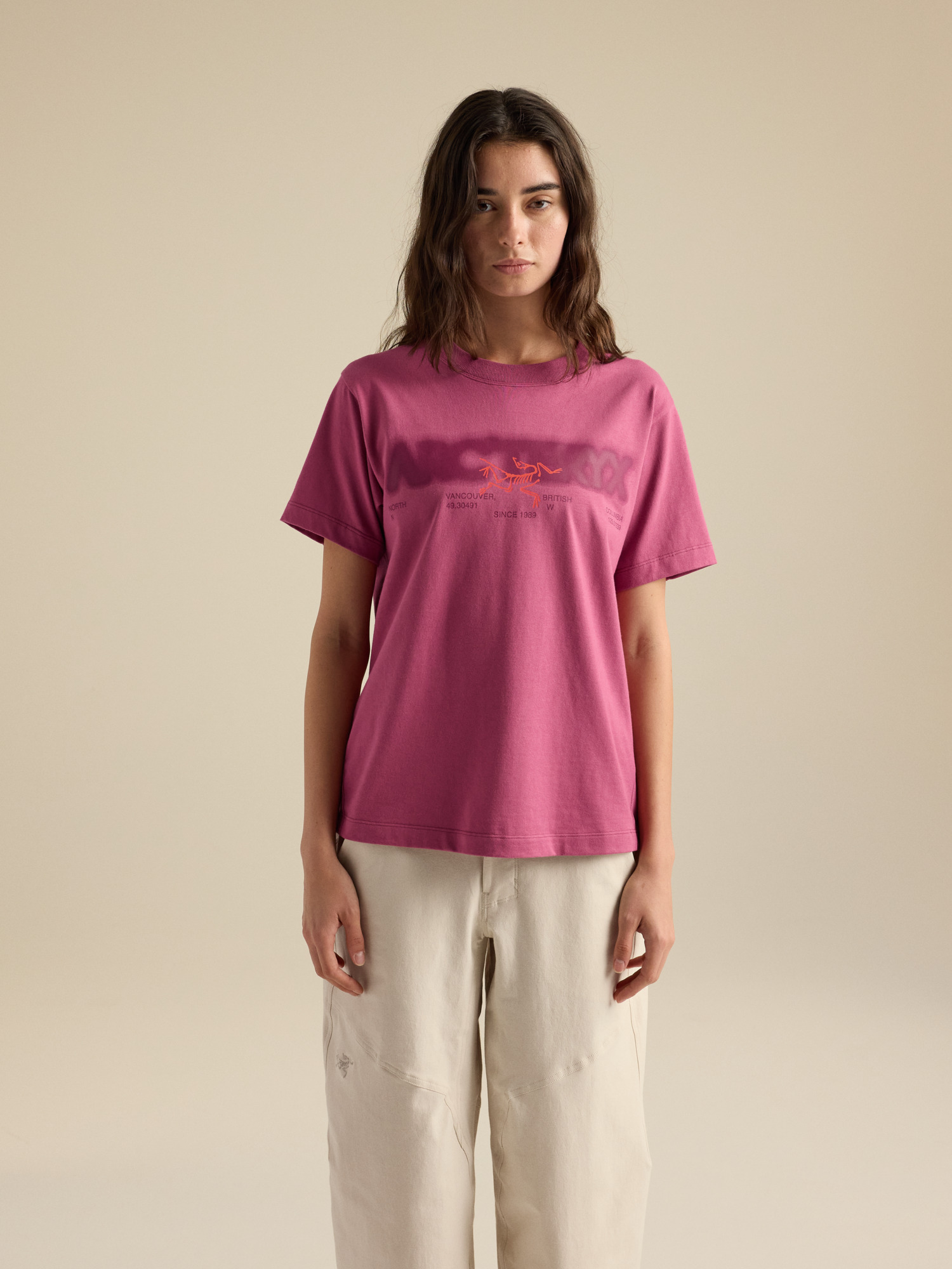 Kragg Cotton Dream State Crew Neck Shirt SS Women's