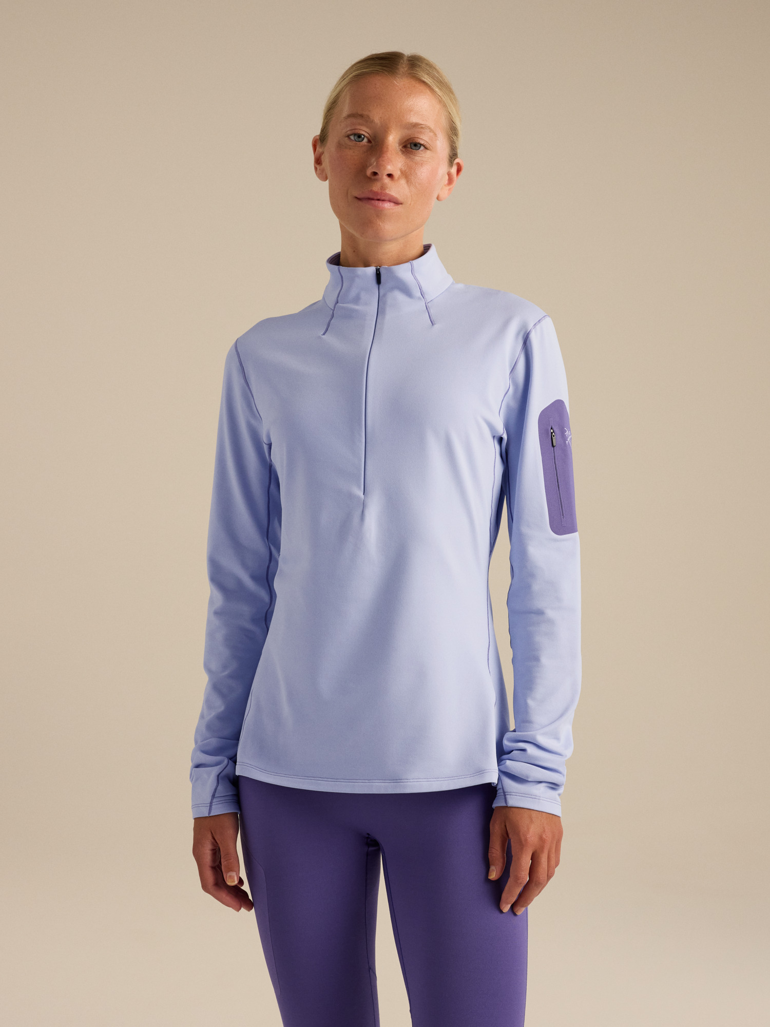 Rho Zip Neck Women's