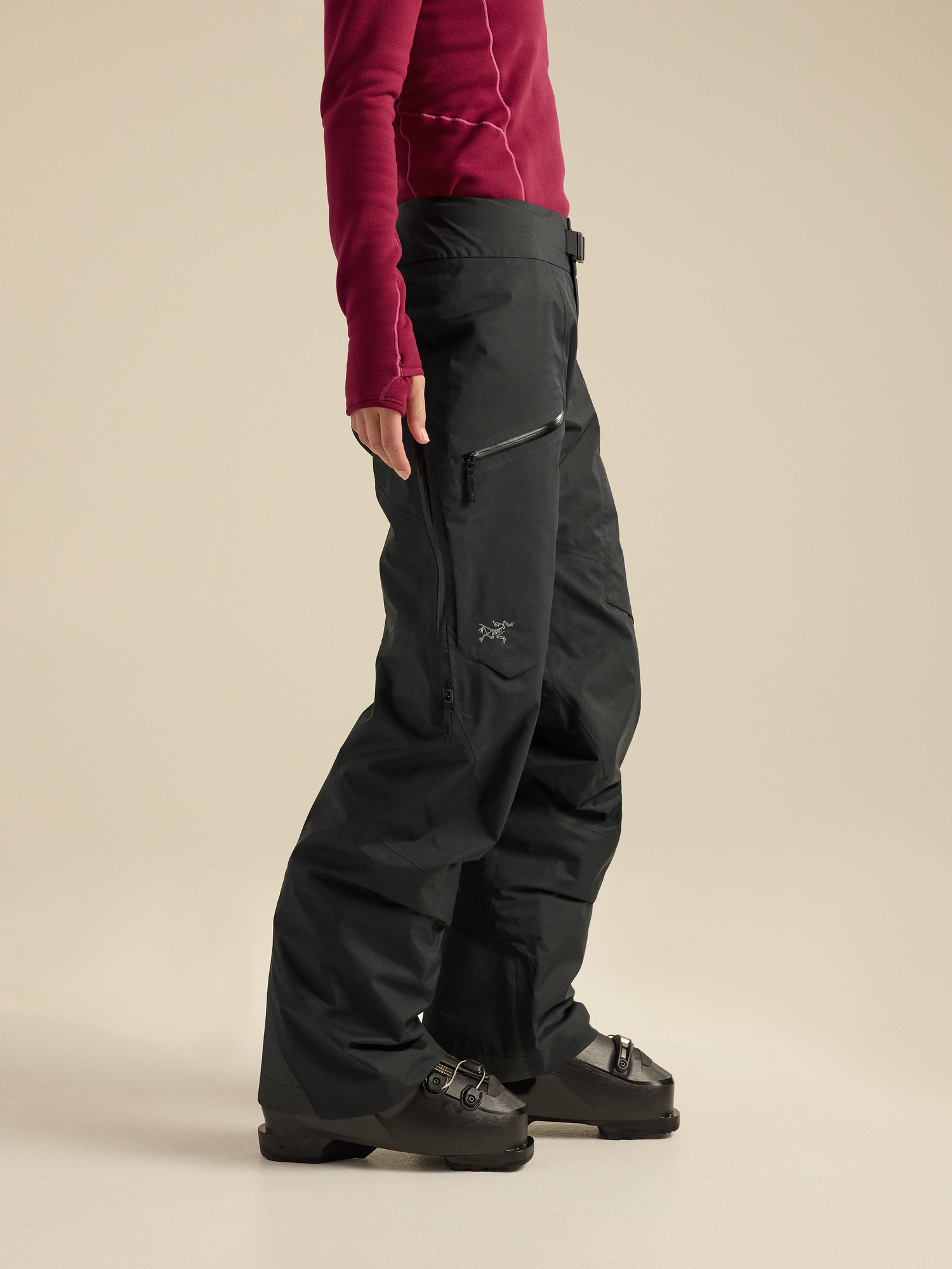Женские брюки Arc'teryx Sentinel Insulated, цвет: Чёрный — фото 6