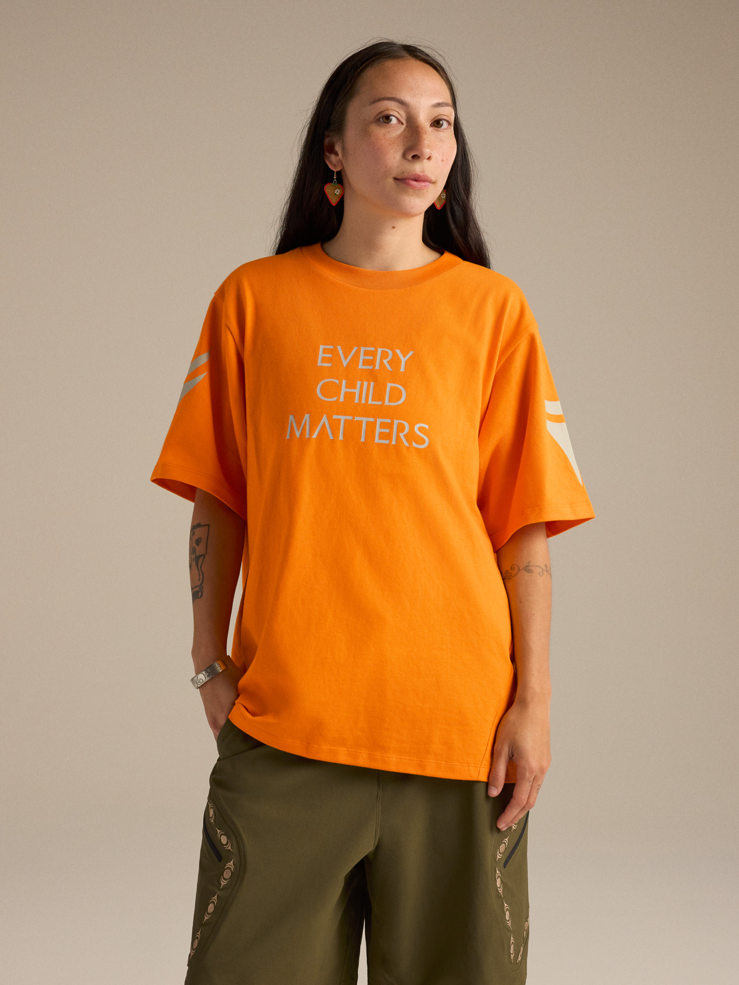 T-shirt ECM Kragg Walk Gently Blaze