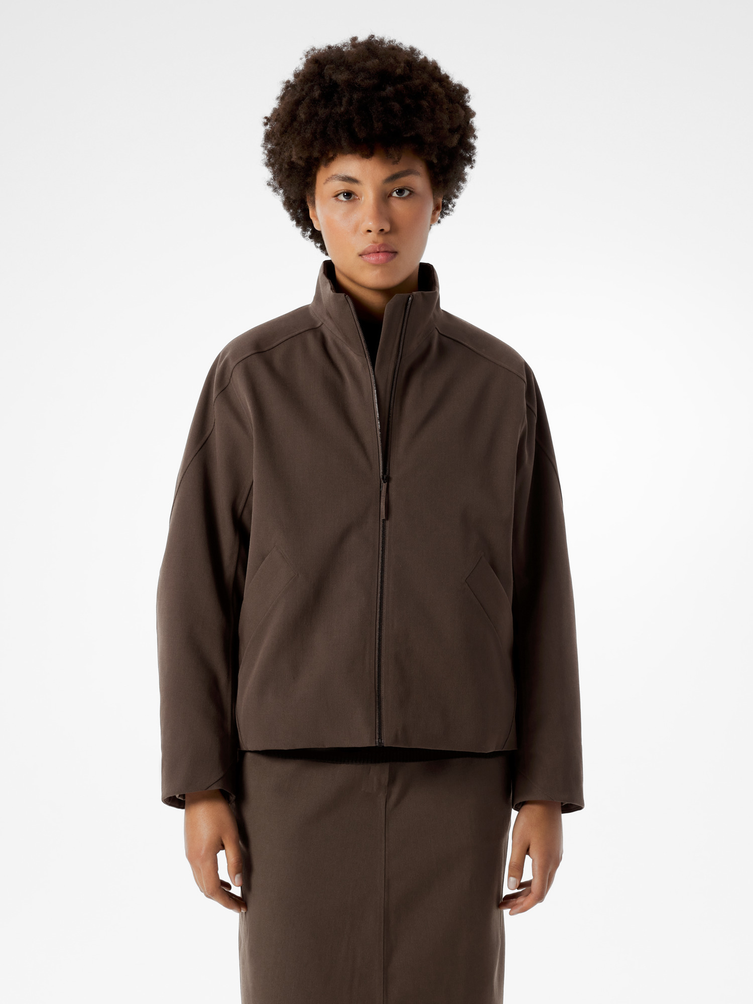 Cementis Wolljacke isoliert Damen Sable