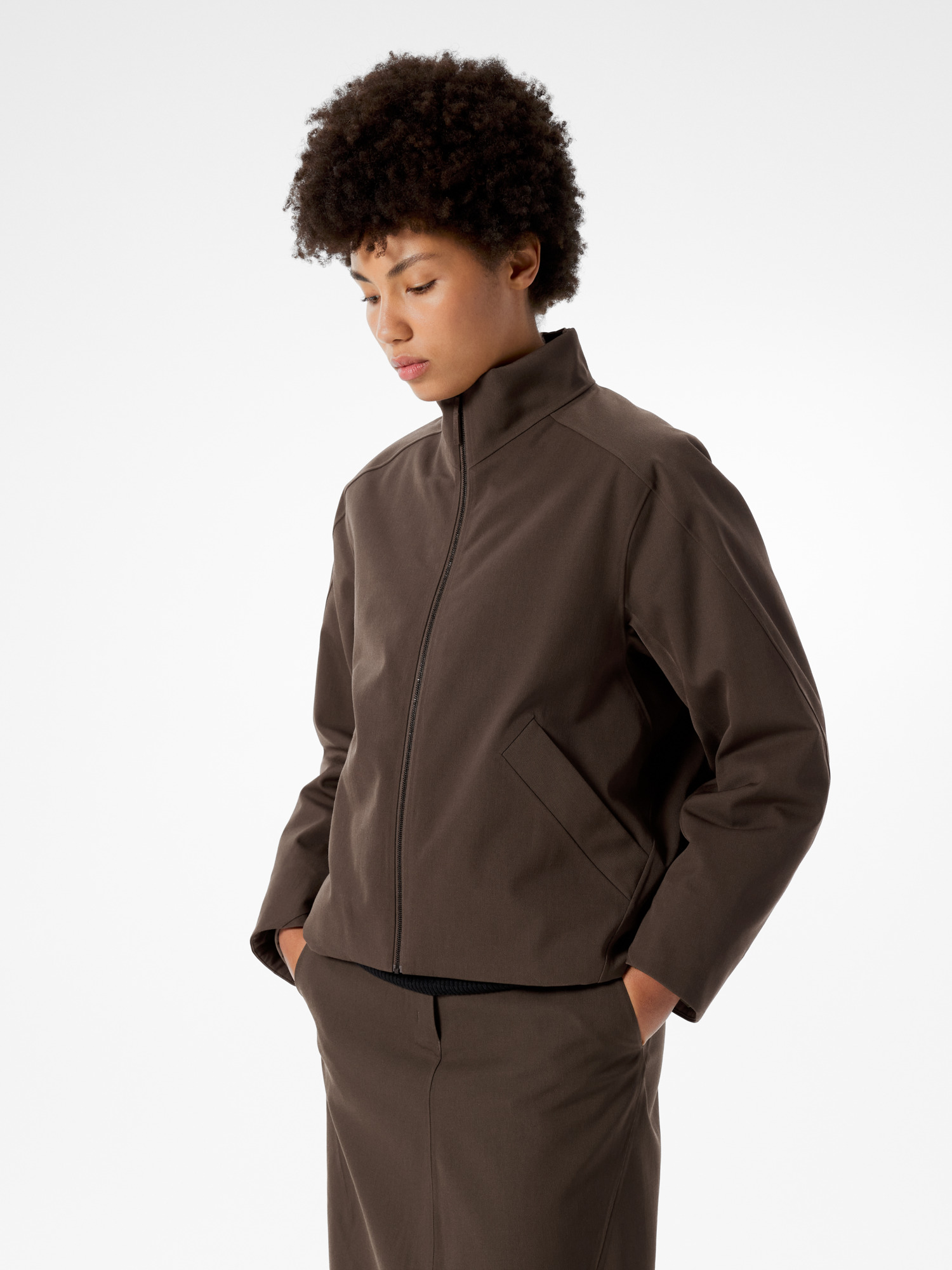 Cementis Wolljacke isoliert Damen Sable