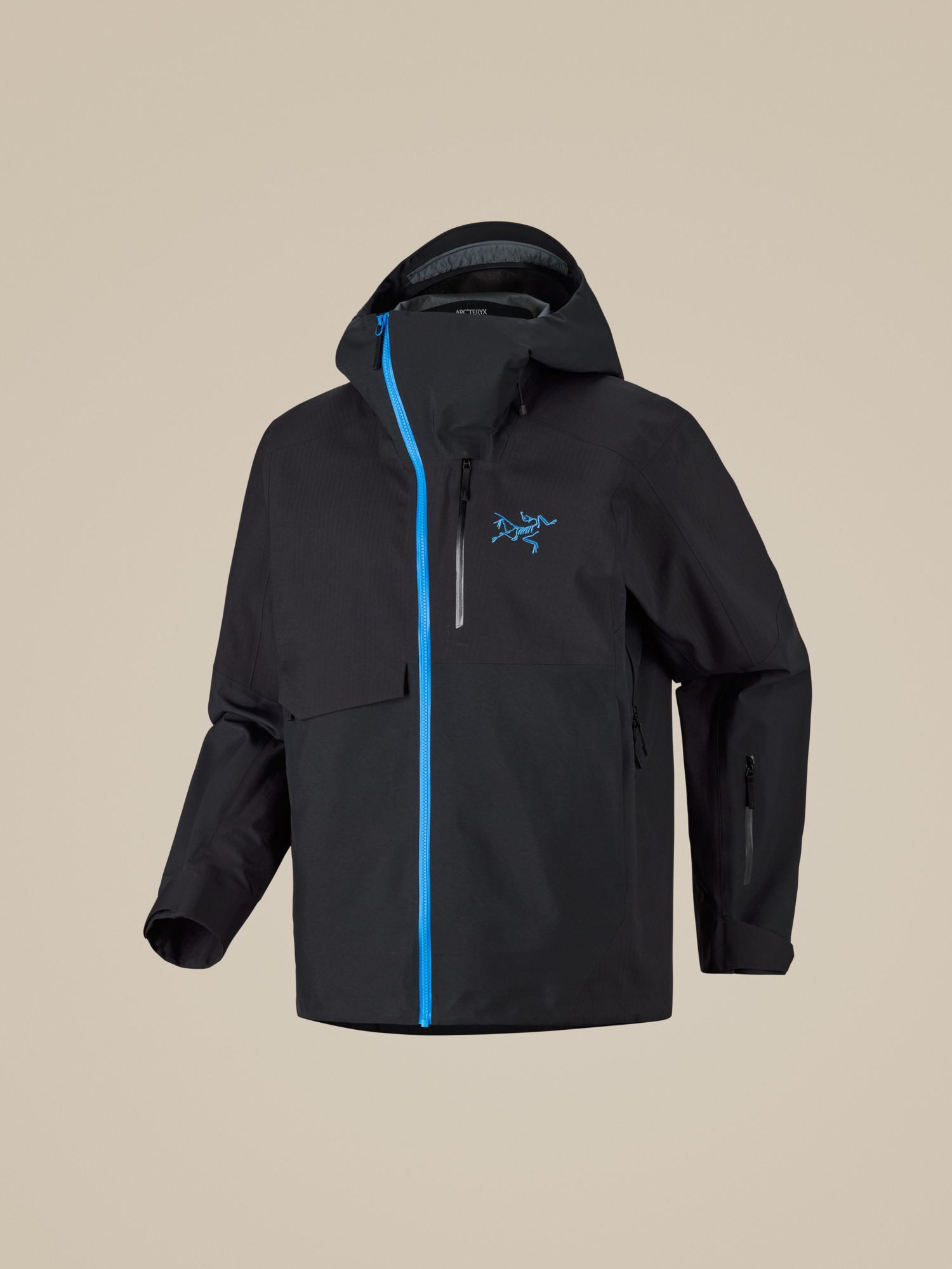 Мужская куртка Arc'teryx Sidewinder, цвет: Чёрный — фото 11