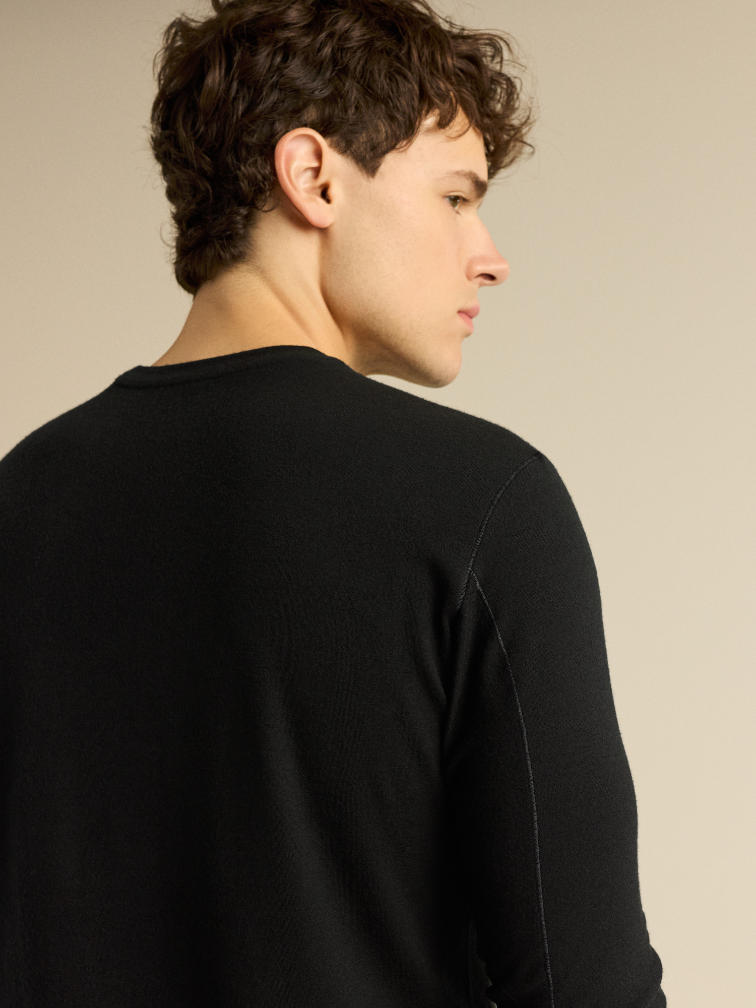 Satoro Merino Wool Crew Neck LS