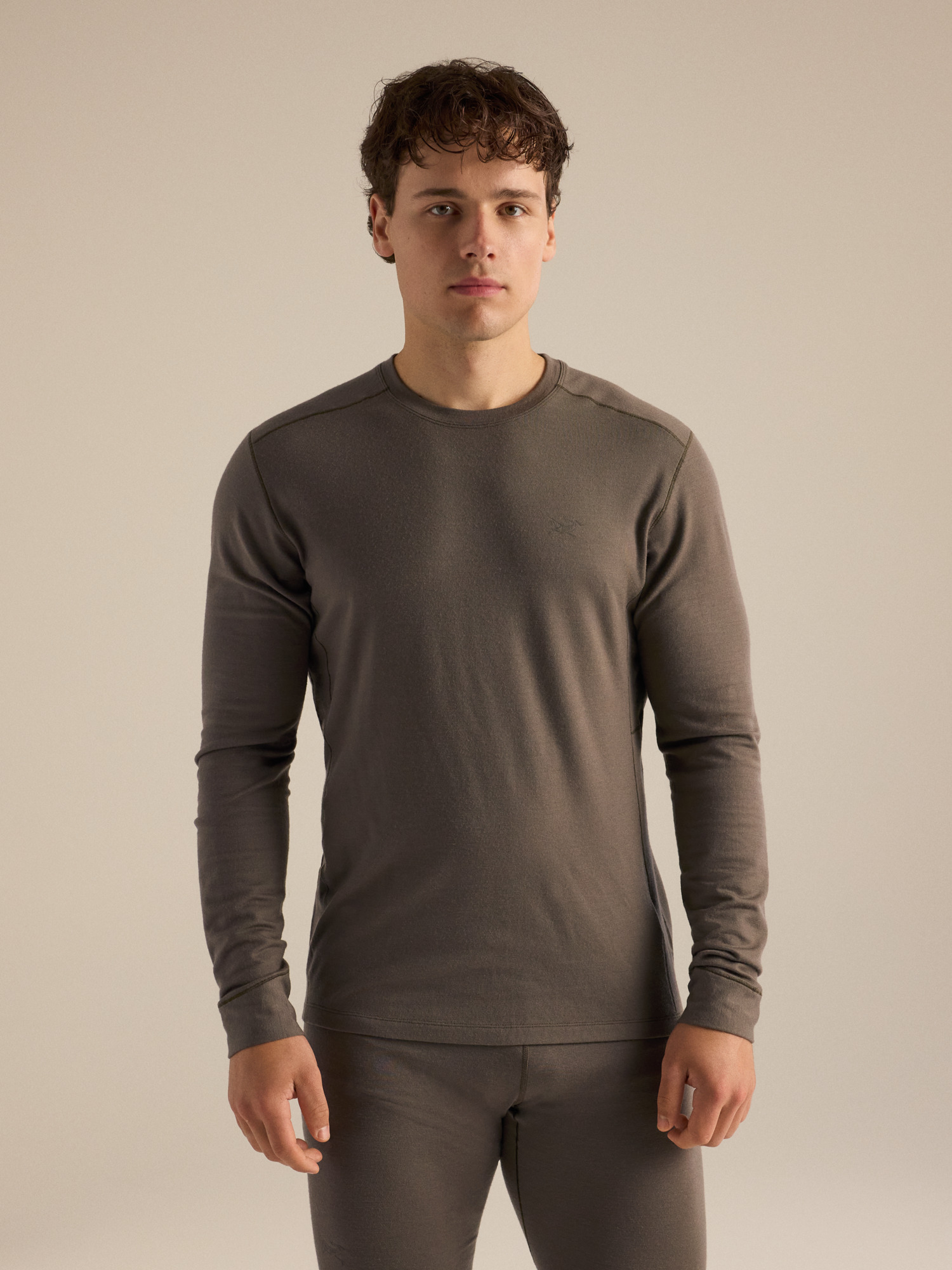 Satoro Merino Wool Crew Neck LS Men's