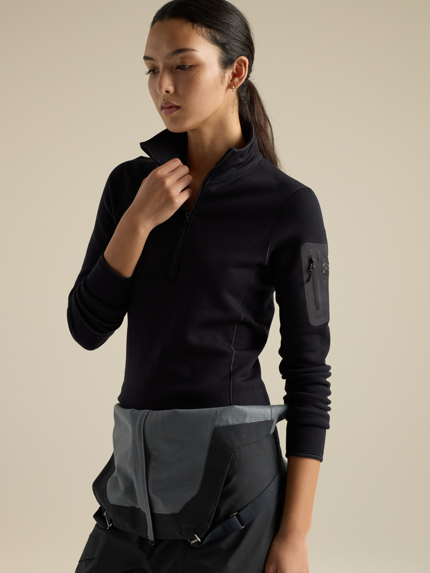 Rho SV Zip Neck