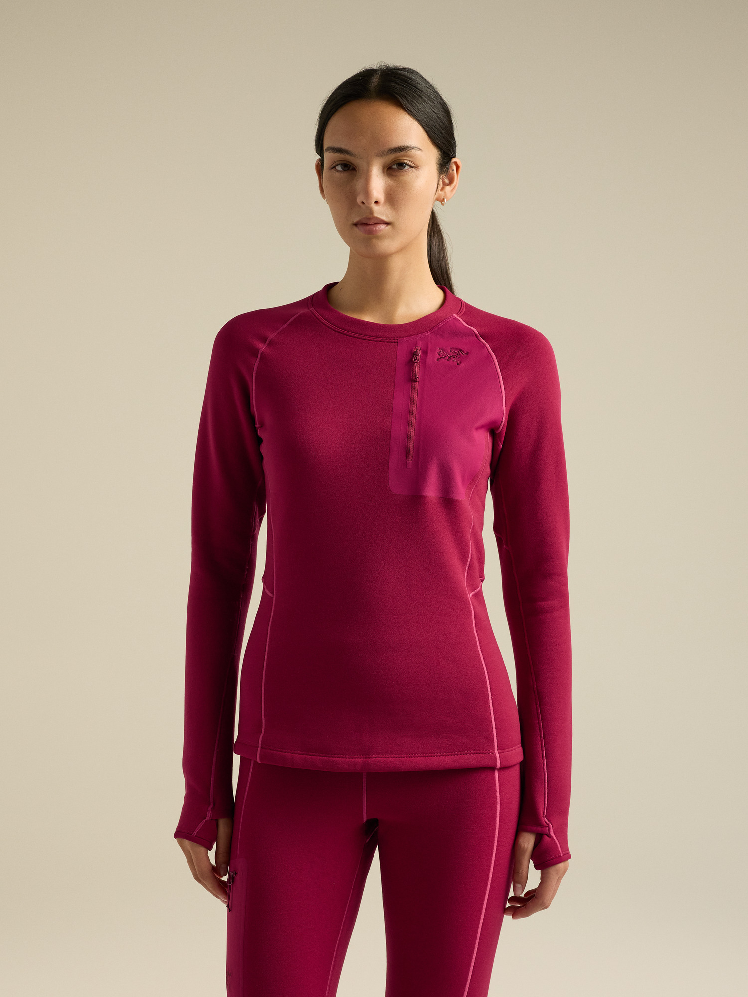 Rho SV Crew Neck LS Women's by Arc'teryx