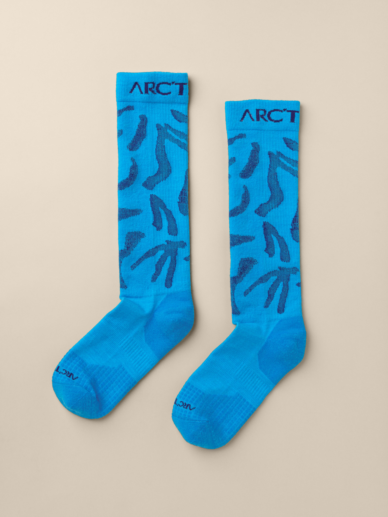 Носки Ski, шерсть мериноса — Arc'teryx, цвет: Aquaculture — фото 2