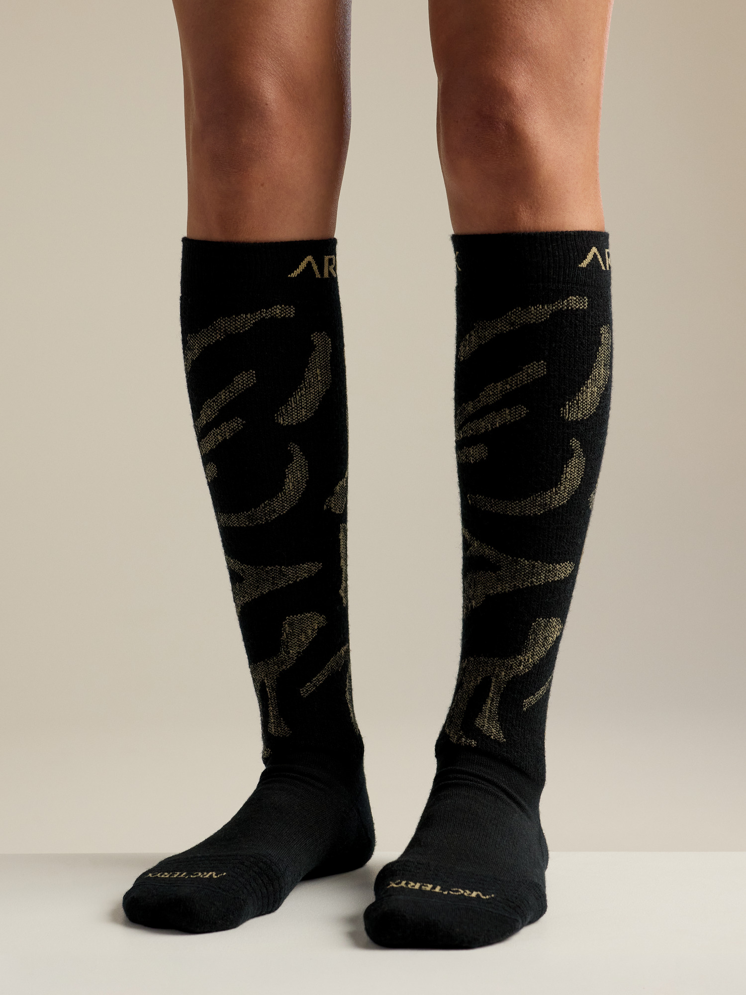 Arc'teryx Merino Wool Grotto Ski Sock - $55.00 at Arc'teryx Equipment