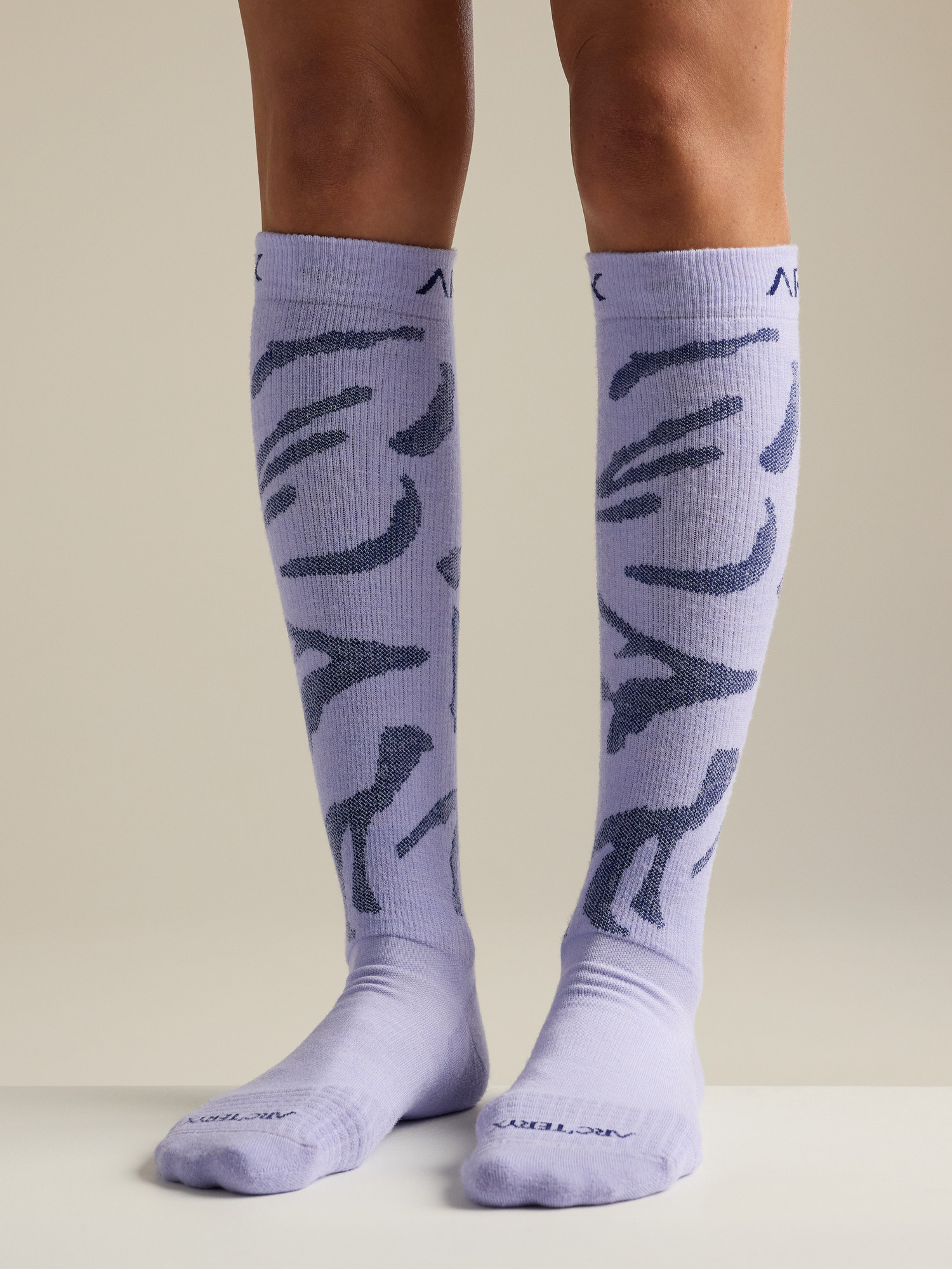 Merino Wool Grotto Ski Sock by Arc'teryx