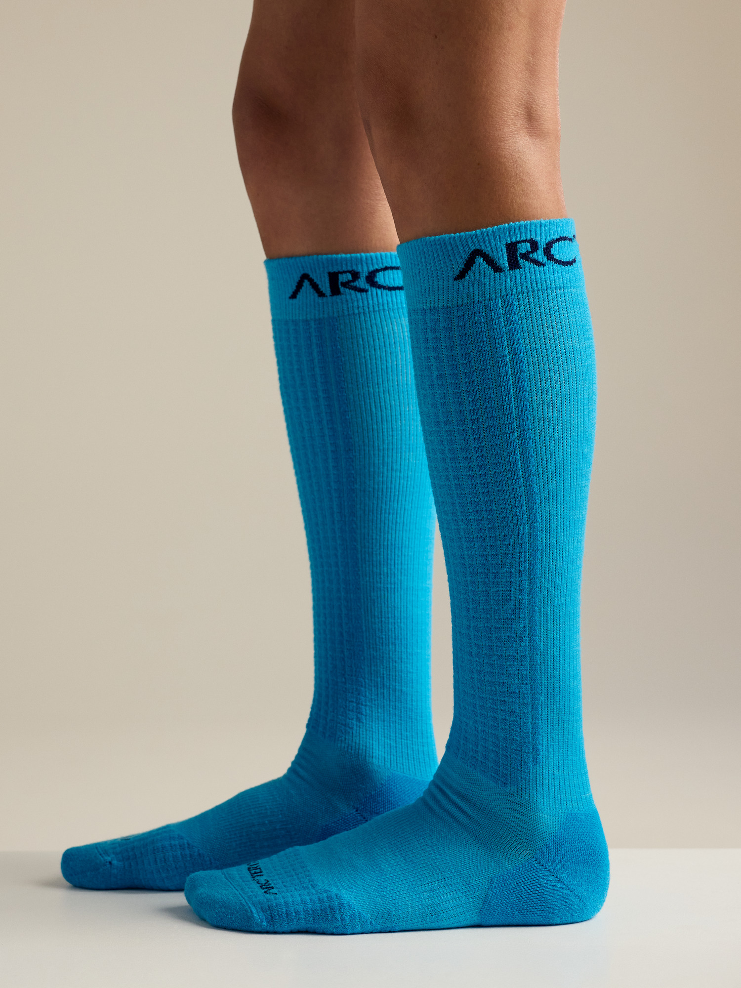 Носки Ski, шерсть мериноса — Arc'teryx, цвет: Aquaculture — фото 4
