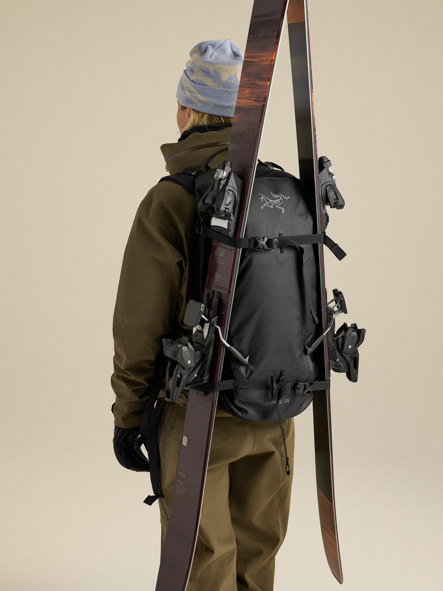 Рюкзак Arc'teryx Quintic 28, цвет: Чёрный — фото 10