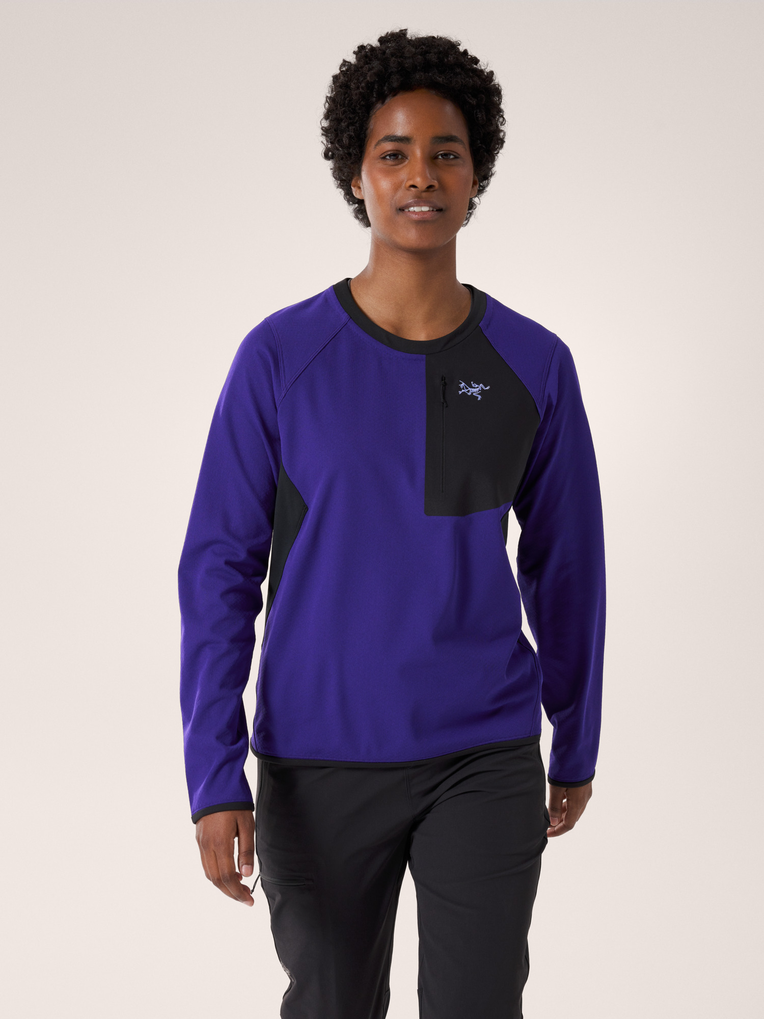 Emblem Fleece Crew Neck Pullover Men's | Arc'teryx