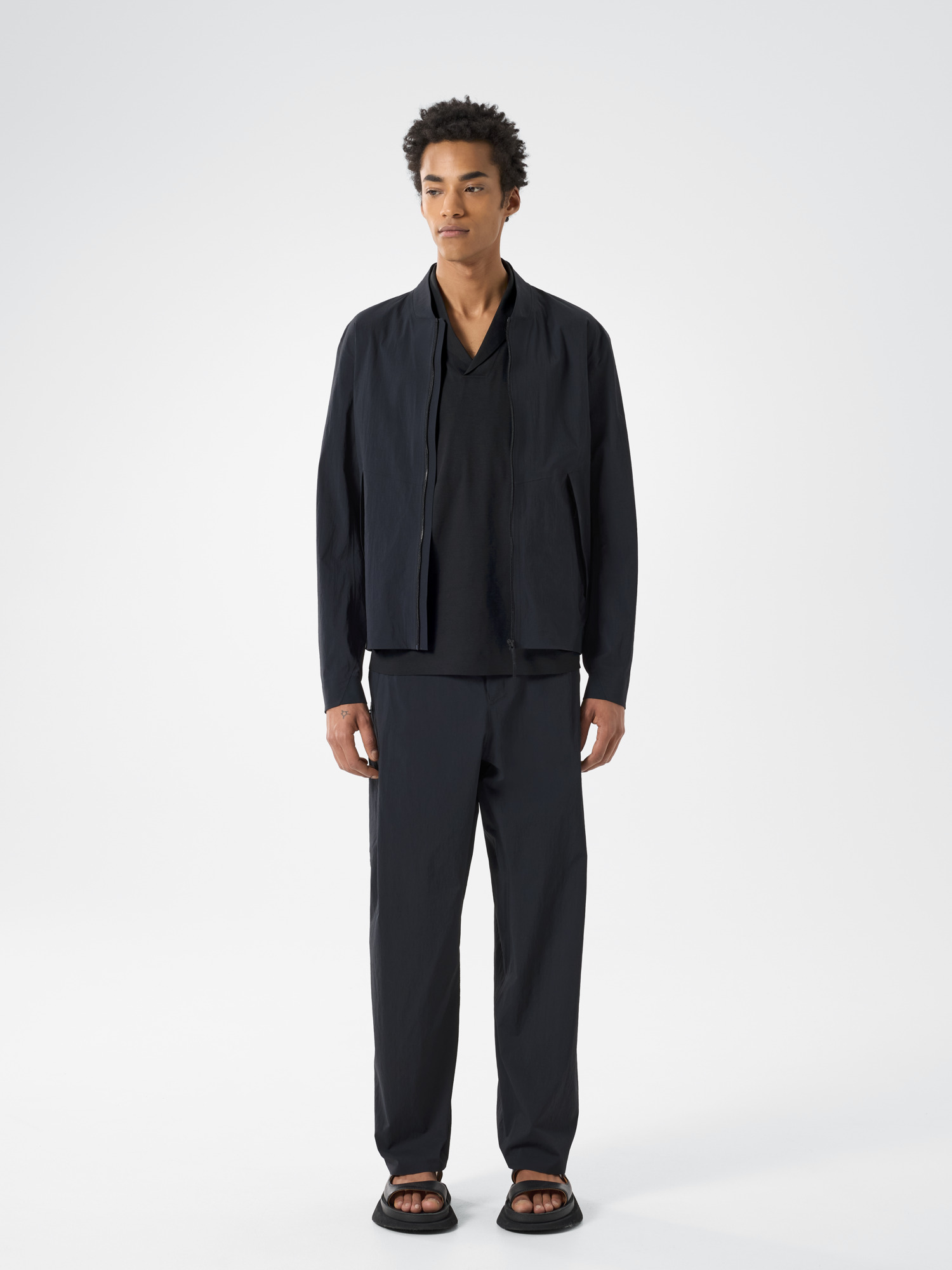 トップス ARCTERYX VEILANCE METRON SS POLO BLACK S Metron Polo Shirt SS Men's | Arc'teryx United States