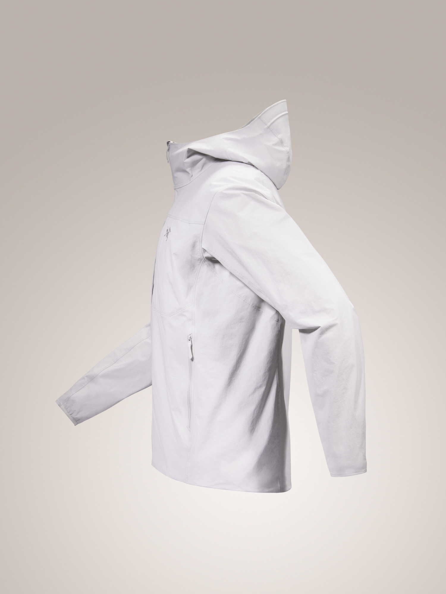 Arc'teryx Men's Gamma Lightweight Hooded Jacket in Solitude