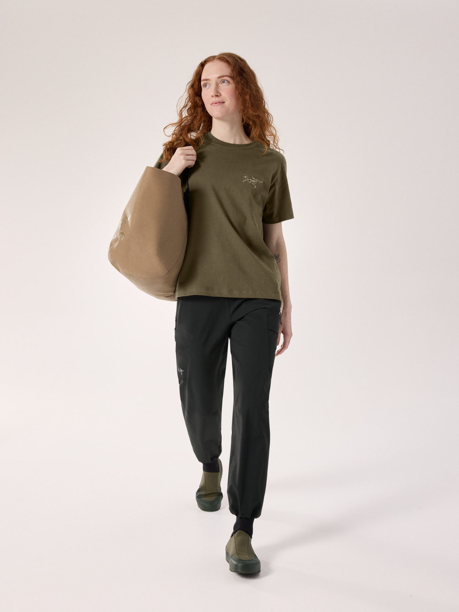 Kragg Cotton Little Bird Crew Shirt SS Women's | Arc'teryx