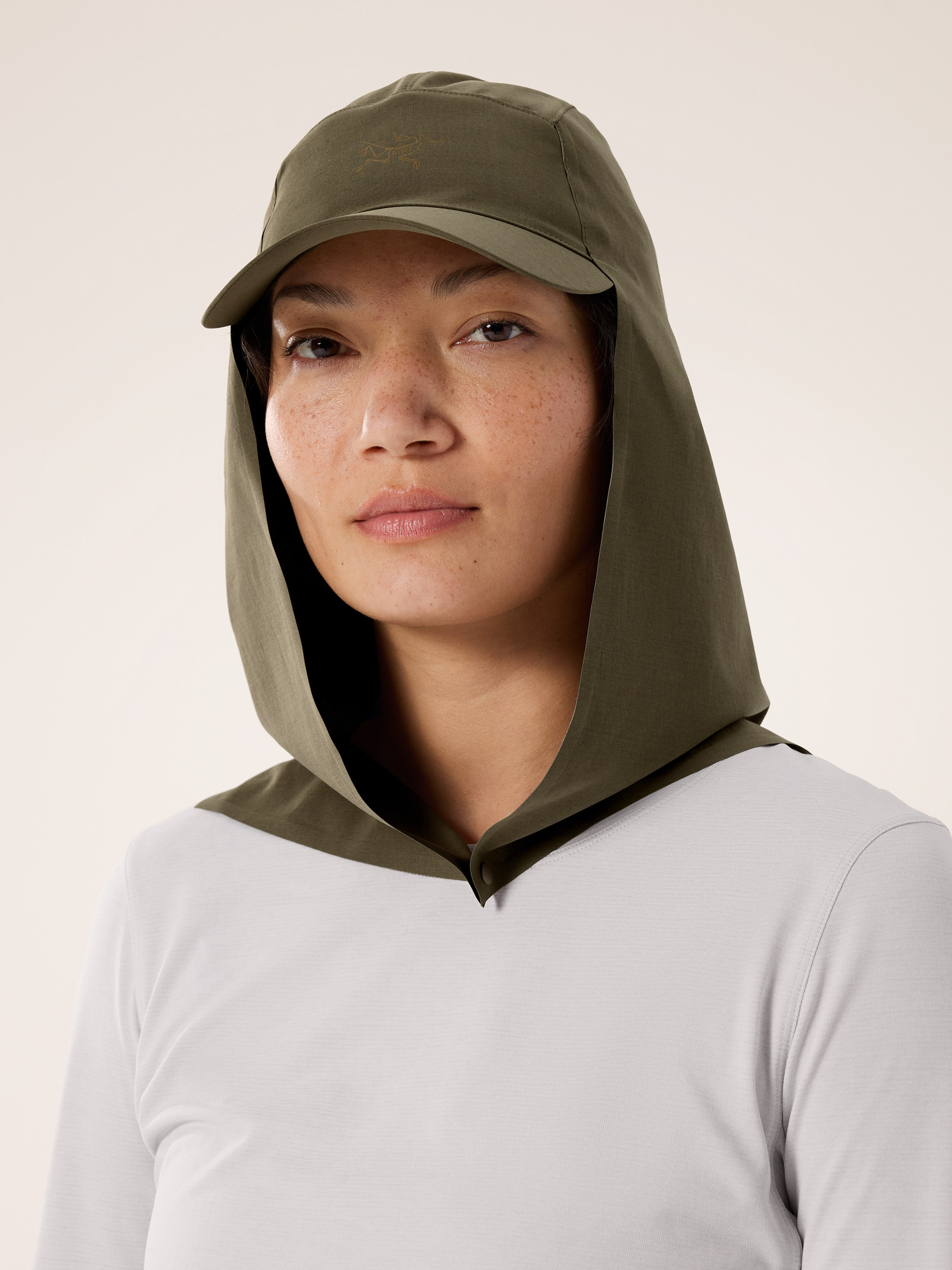軽量【ARC'TERYX】ケープ付き シマ 5パネルキャップ Sima 5 Panel Cap | Arc'teryx