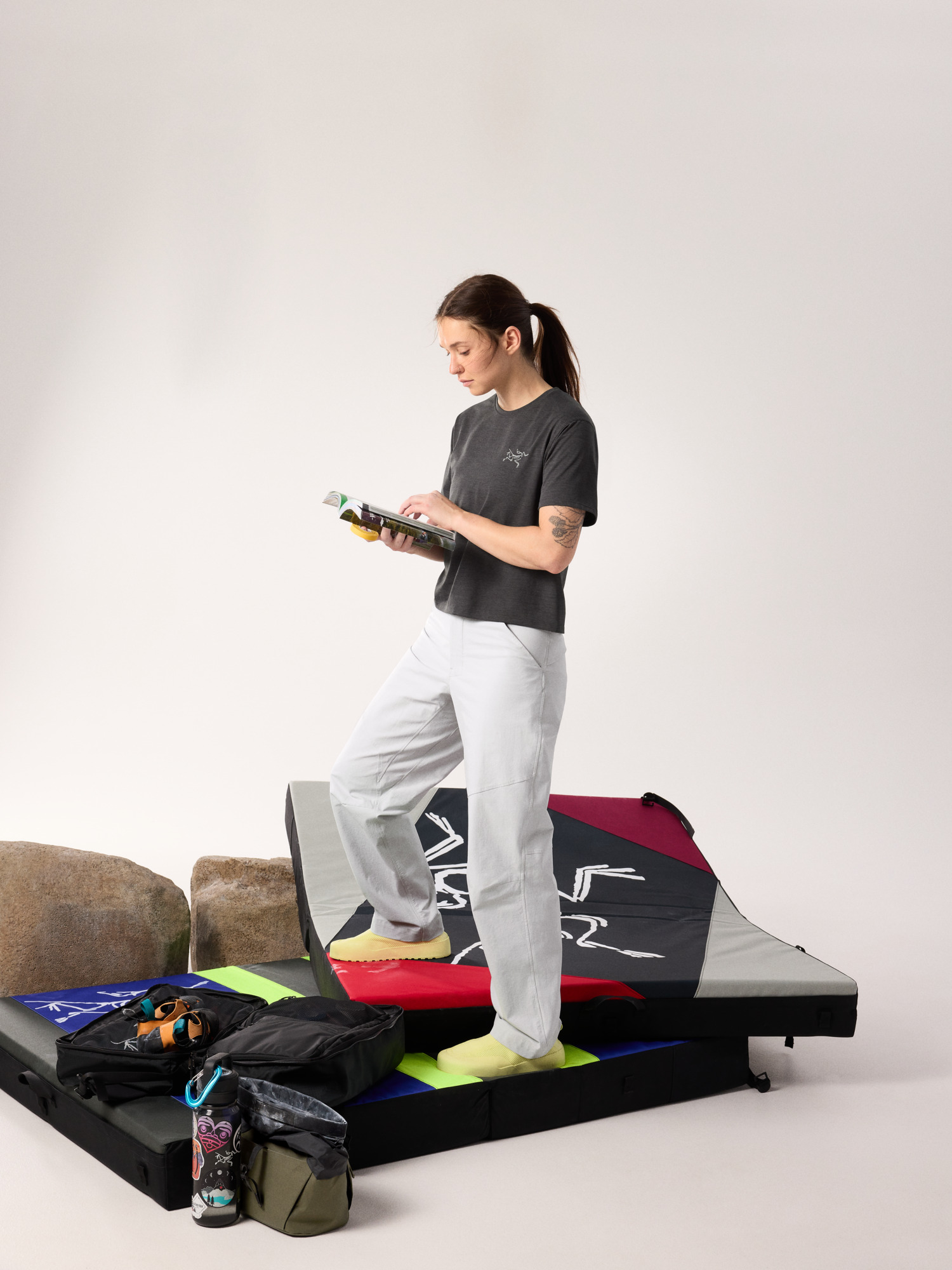 Taema Crop Topo Shirt SS Women's | Arc'teryx Canada