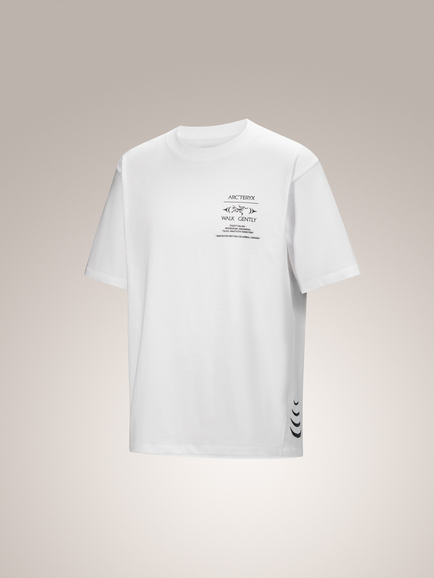 Walk Gently Cotton Salmon Skin Shirt SS Men's | Arc'teryx Denmark