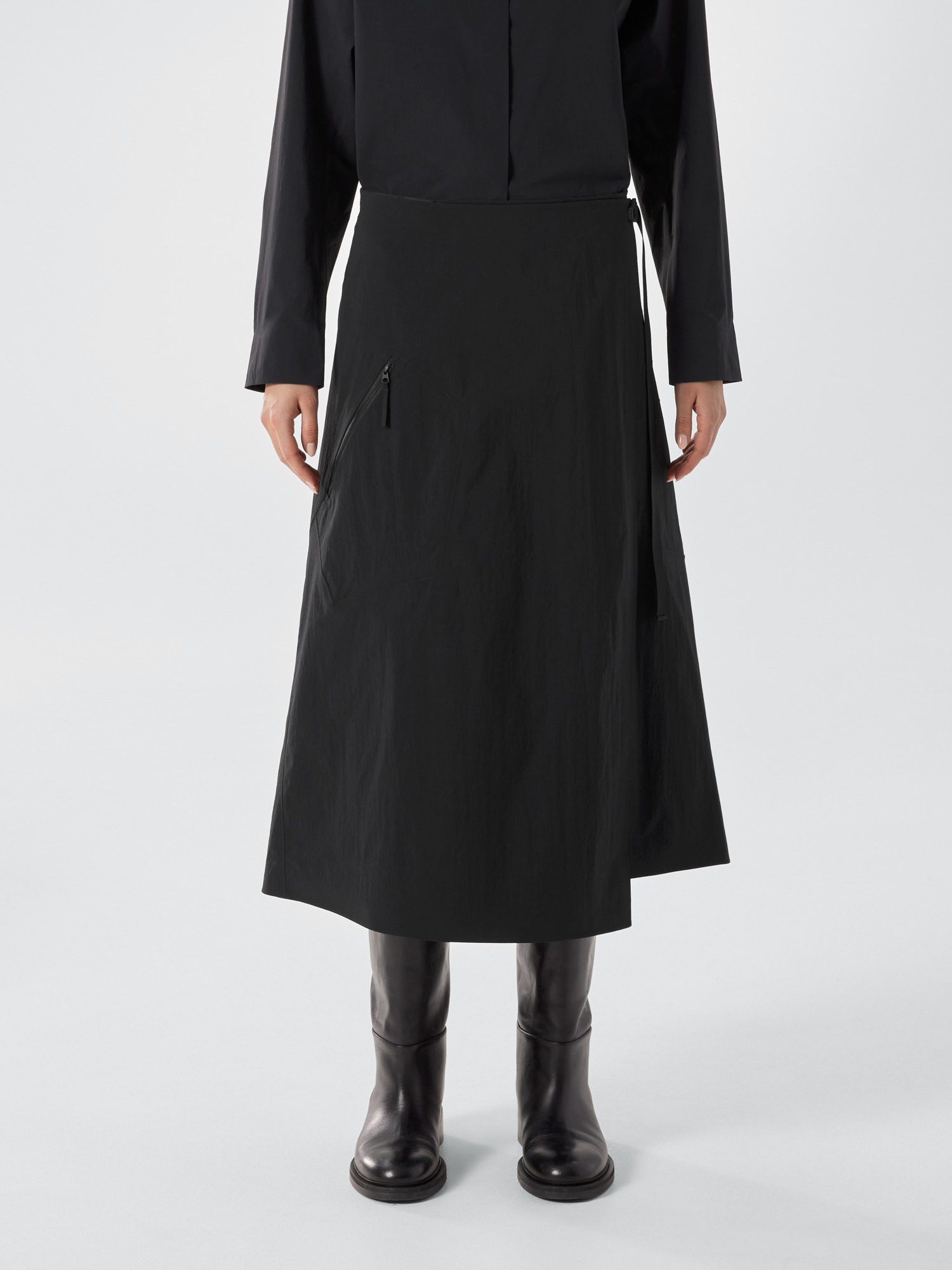 ☆2024ss☆VEILANCE LOTA SKIRT BLACK XS Lota Skirt Women's | Arc'teryx United States
