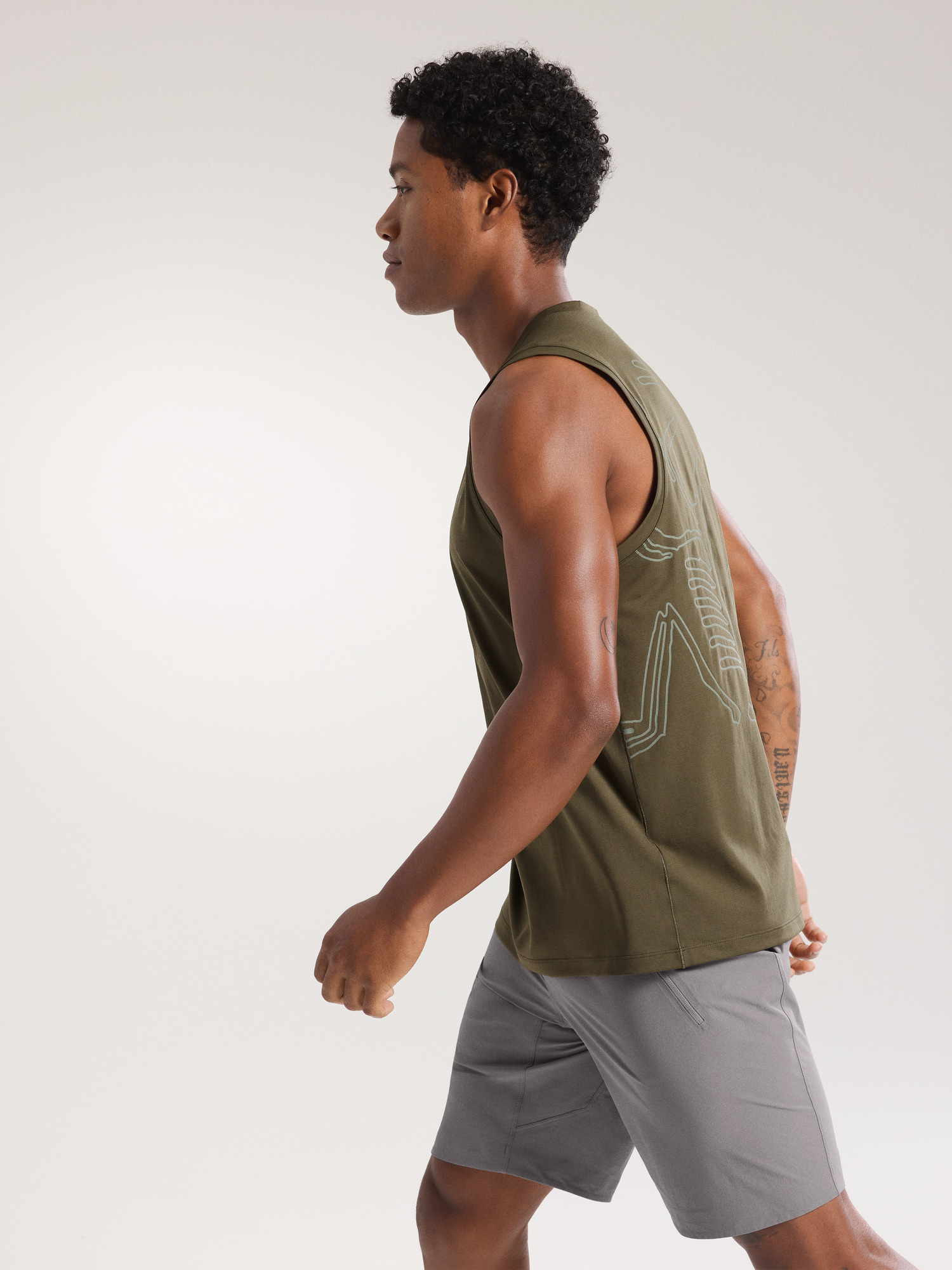 Cormac Arc'Bird Logo Tank Men's | Arc'teryx United States