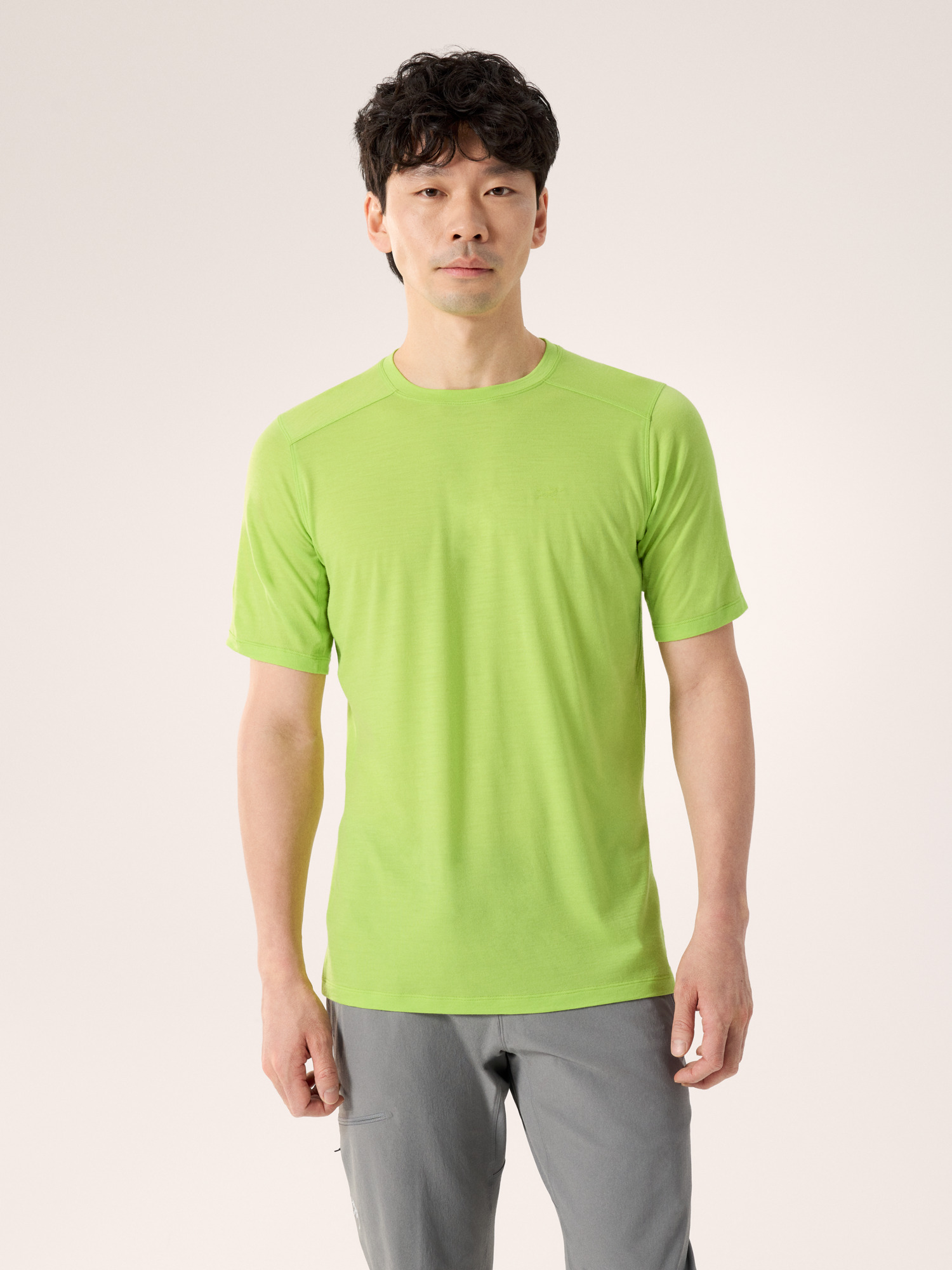 Ionia Merino Wool Shirt SS Men's Mantis