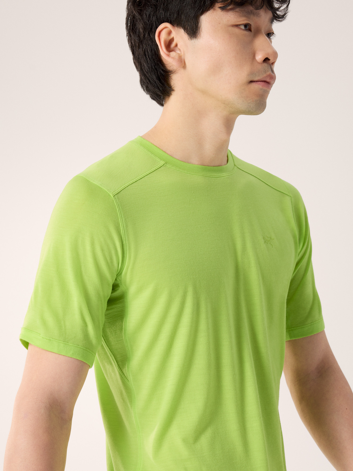 T-shirt en laine mérinos Ionia MC Homme Mantis