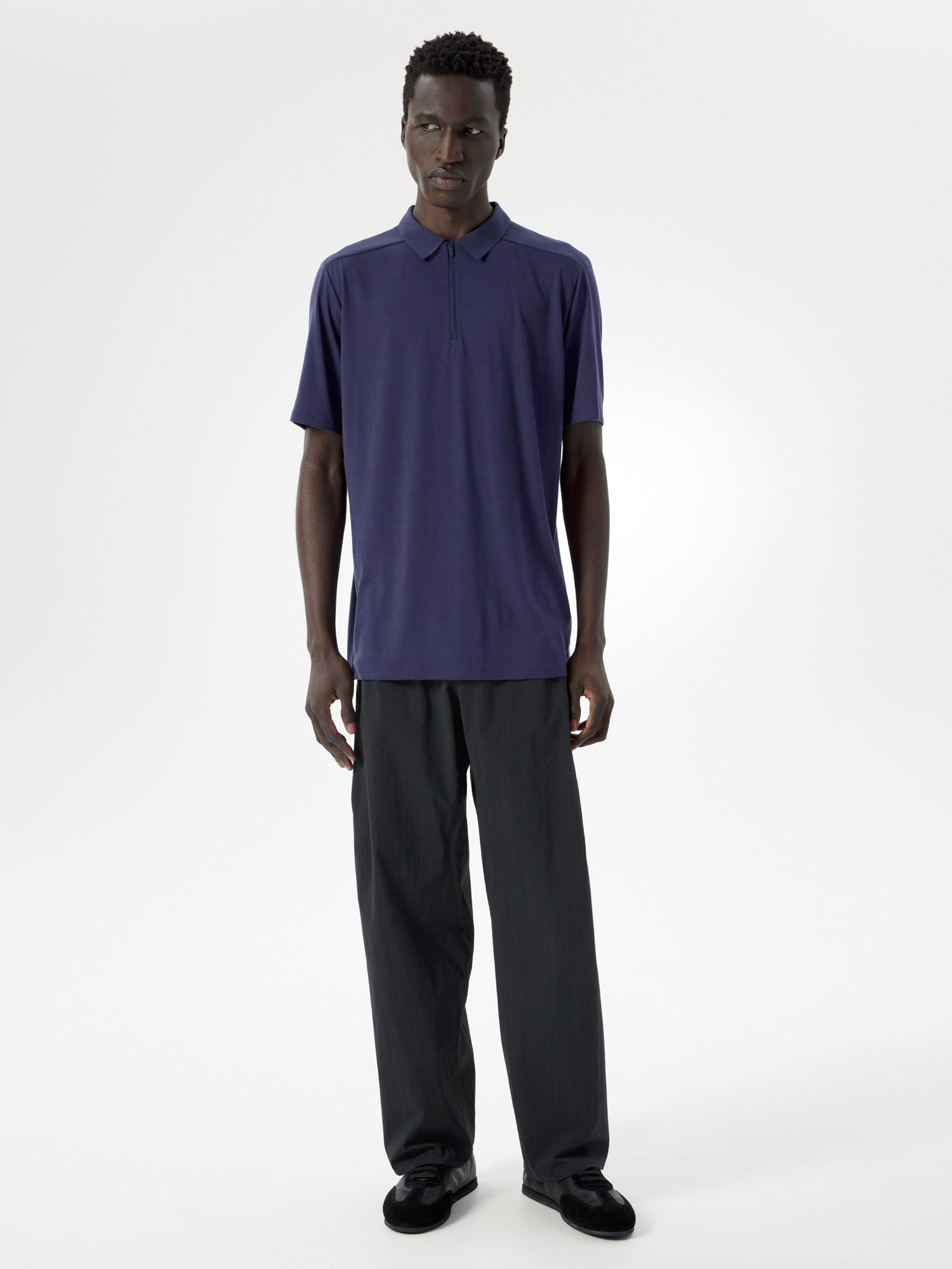 Veilance Frame SS Polo shirt XS ダークネイビー S26-X000007208-Frame-Polo-
