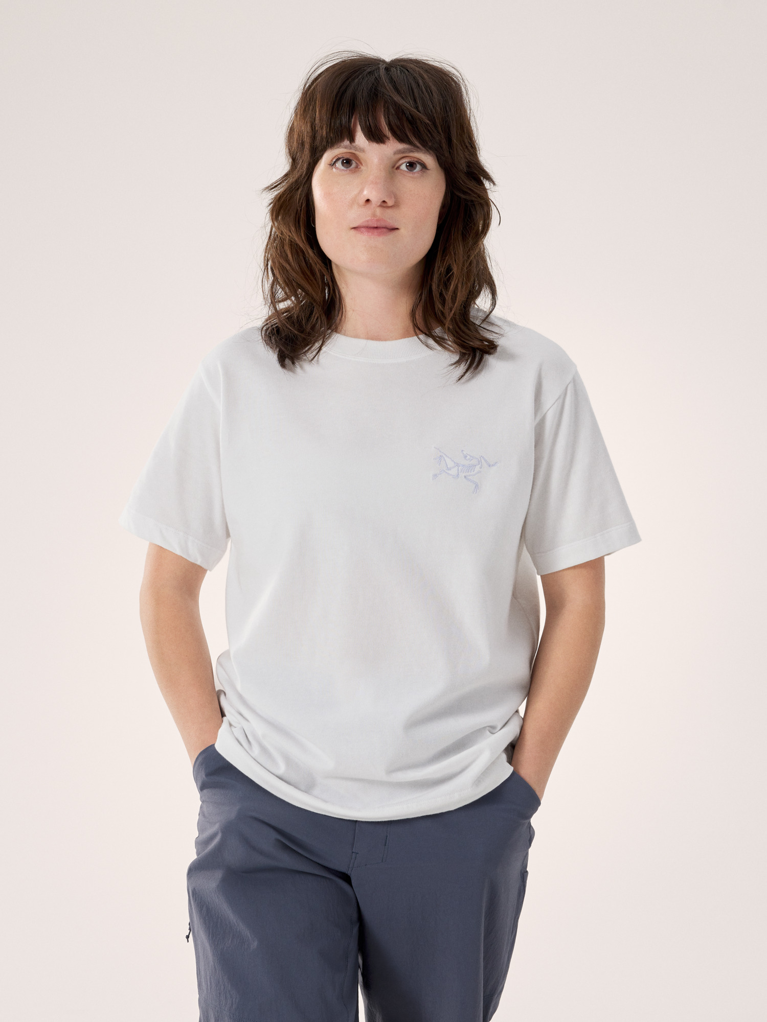 Kragg Cotton Little Bird Crew Shirt SS Women