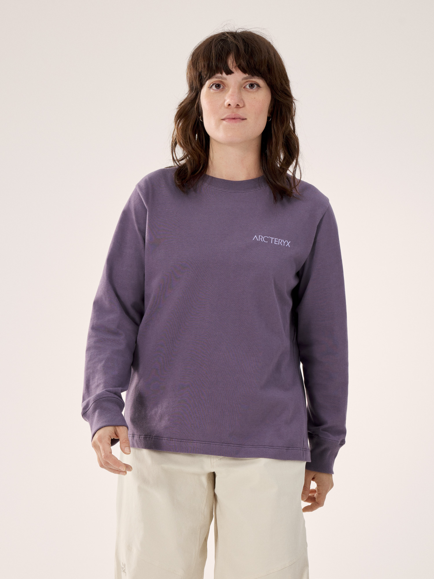 Kragg Cotton Bird Crew Neck Shirt LS Women