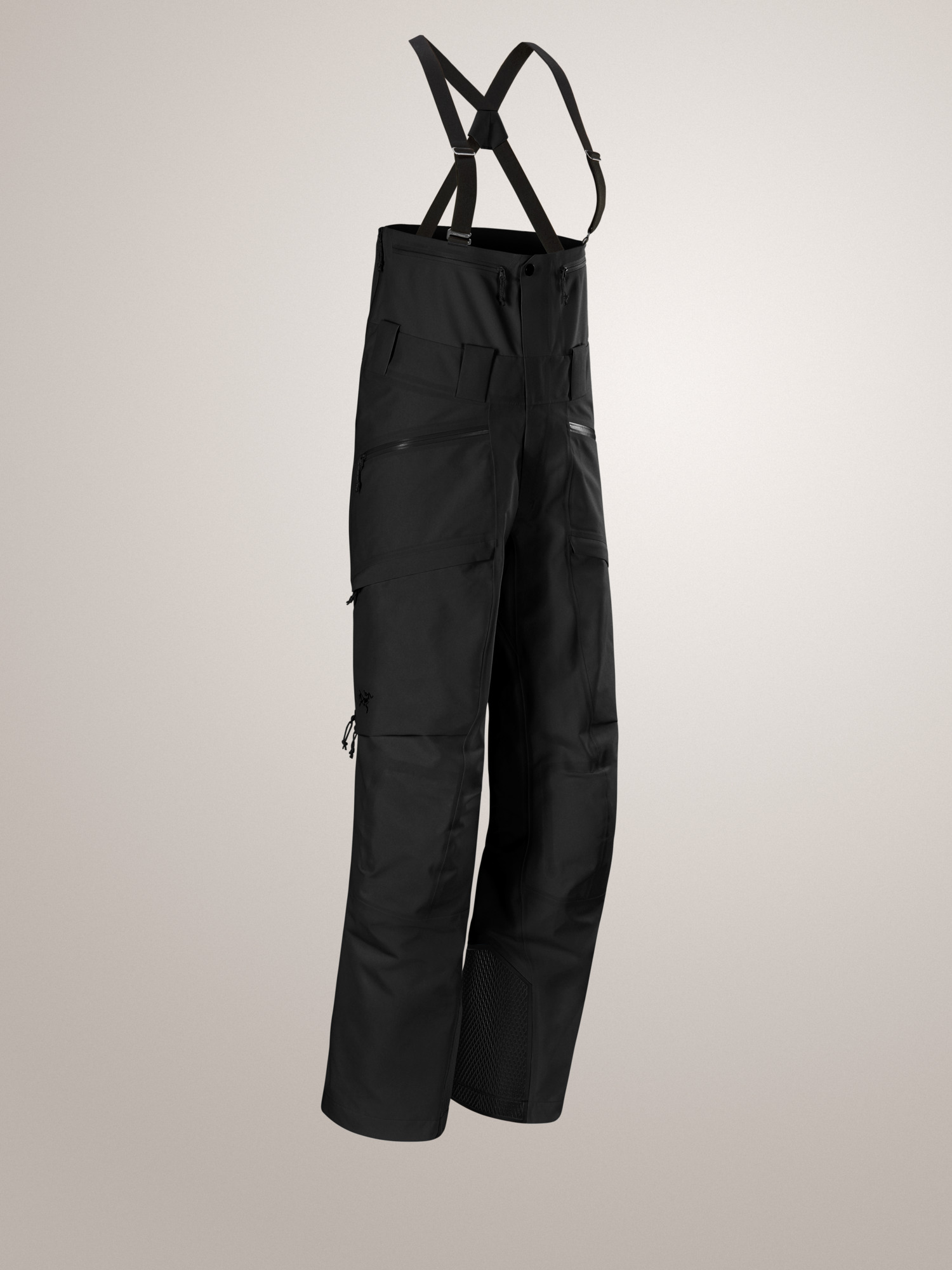 Женские брюки Arc'teryx Ski Guide Bib, цвет: Чёрный — фото 12
