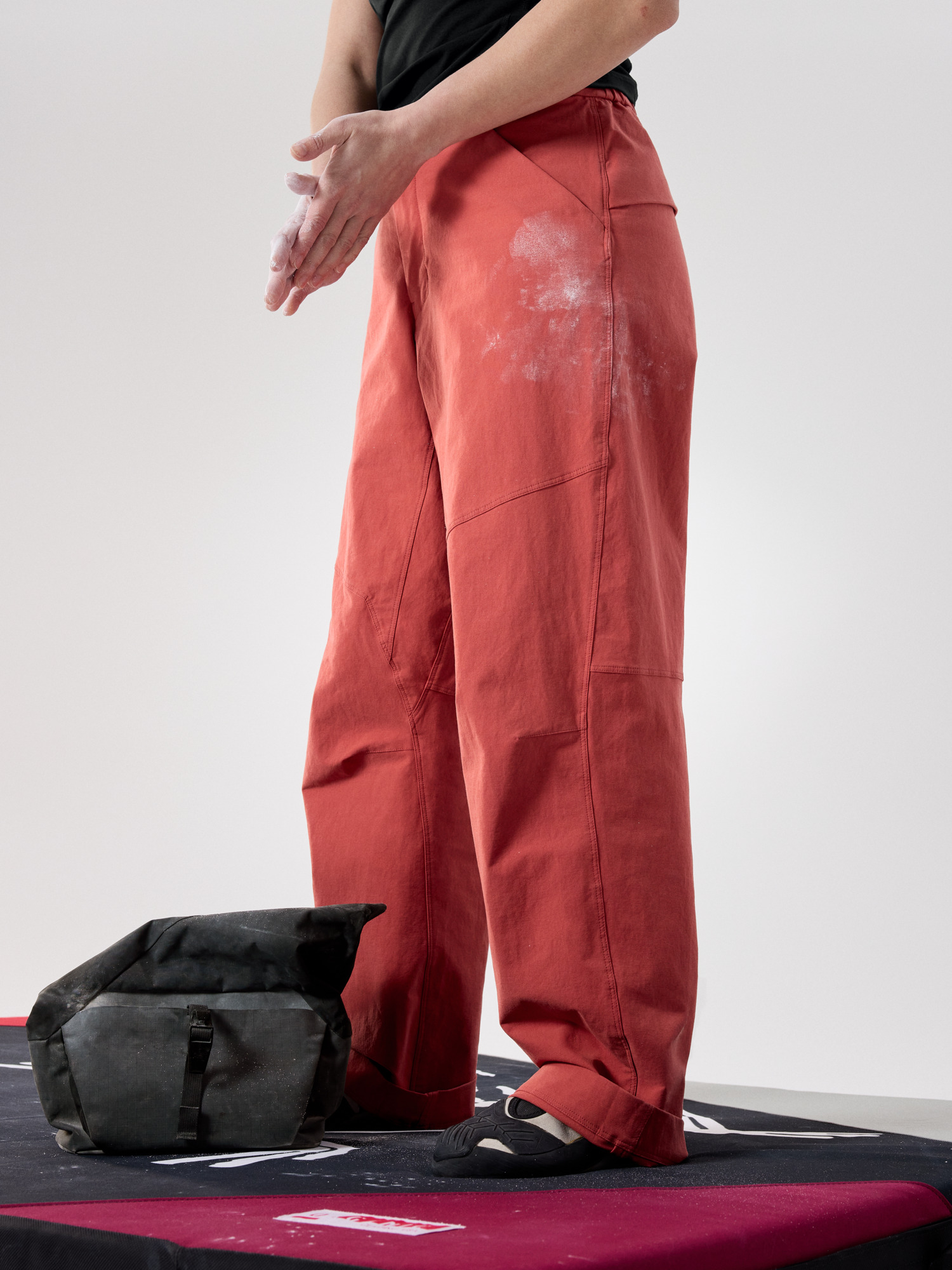 Clarkia Cotton Wide Leg Pant Women's Stone Red