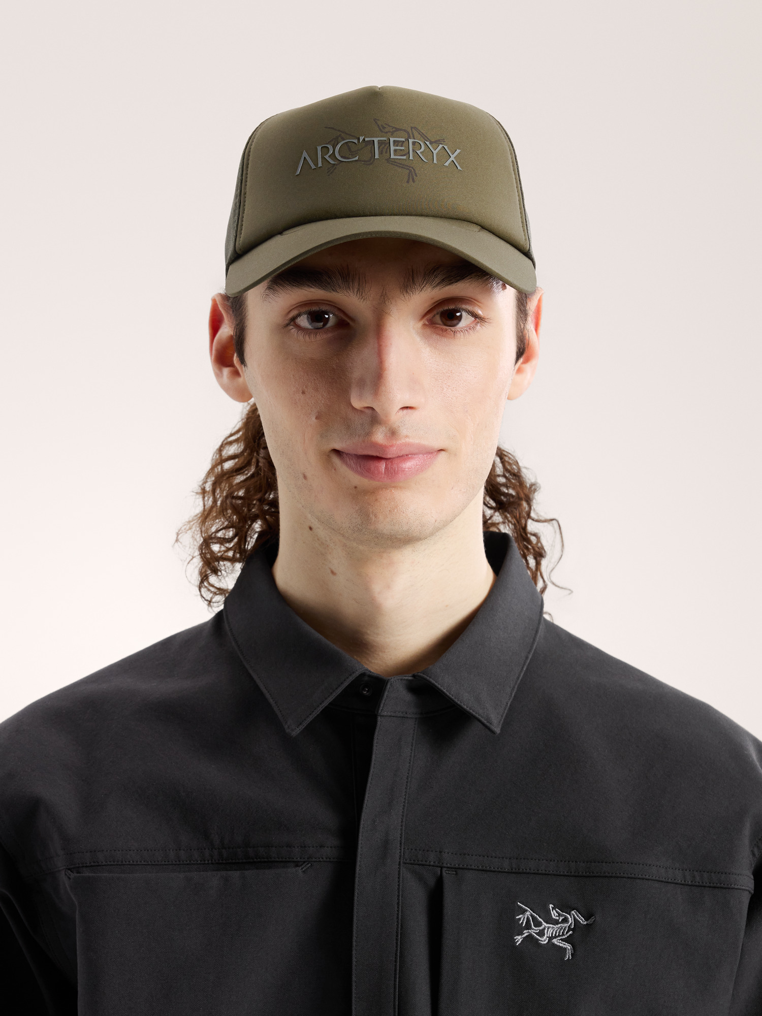Arc'teryx Bird Word Cap – Cappellino Performance A 6 Pannelli In Poliestere Elasticizzato, Traspirante, Logo Ricamato